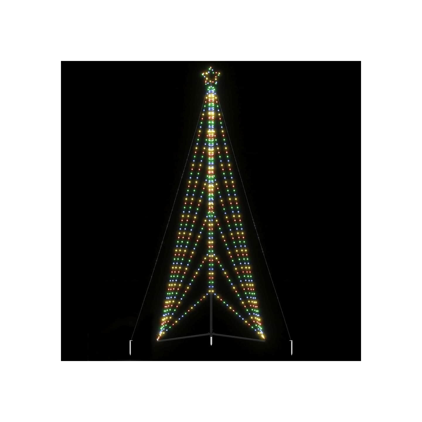 Sapin de Noël à LED 861 LED colorées 478 cm