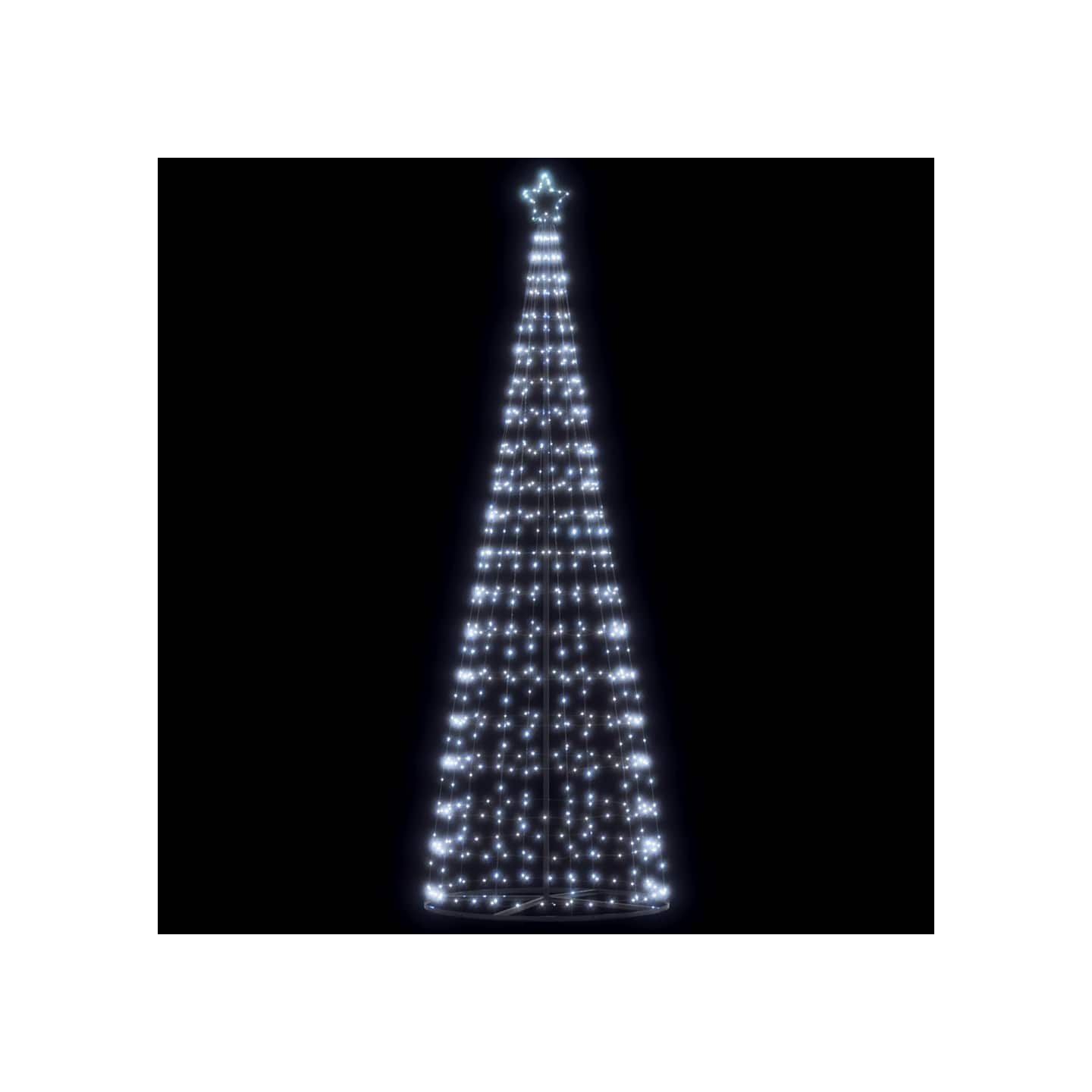 Sapin de Noël à LED 550 LED blanc froid 300 cm