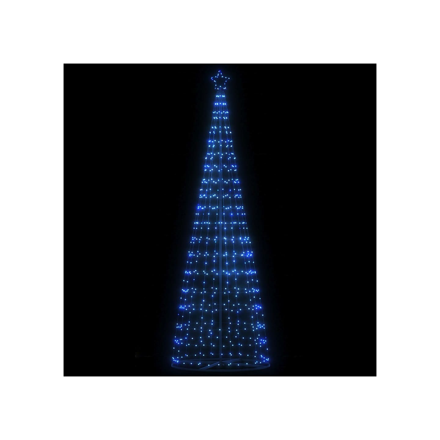 Sapin de Noël à LED 550 LED bleu 300 cm