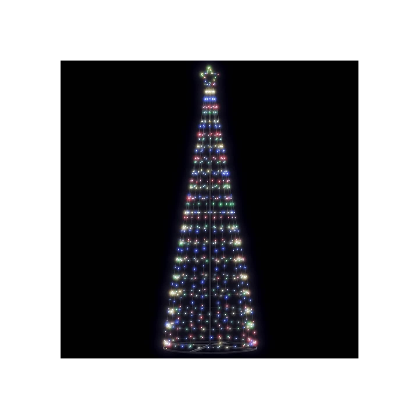 Sapin de Noël à LED 550 LED colorées 300 cm