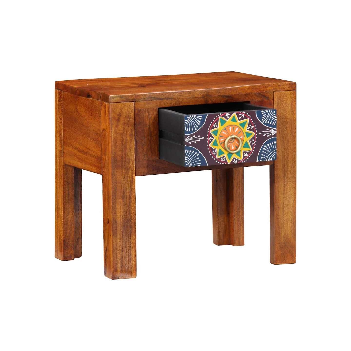 Table d'appoint Marron 40 x 30 x 36 cm