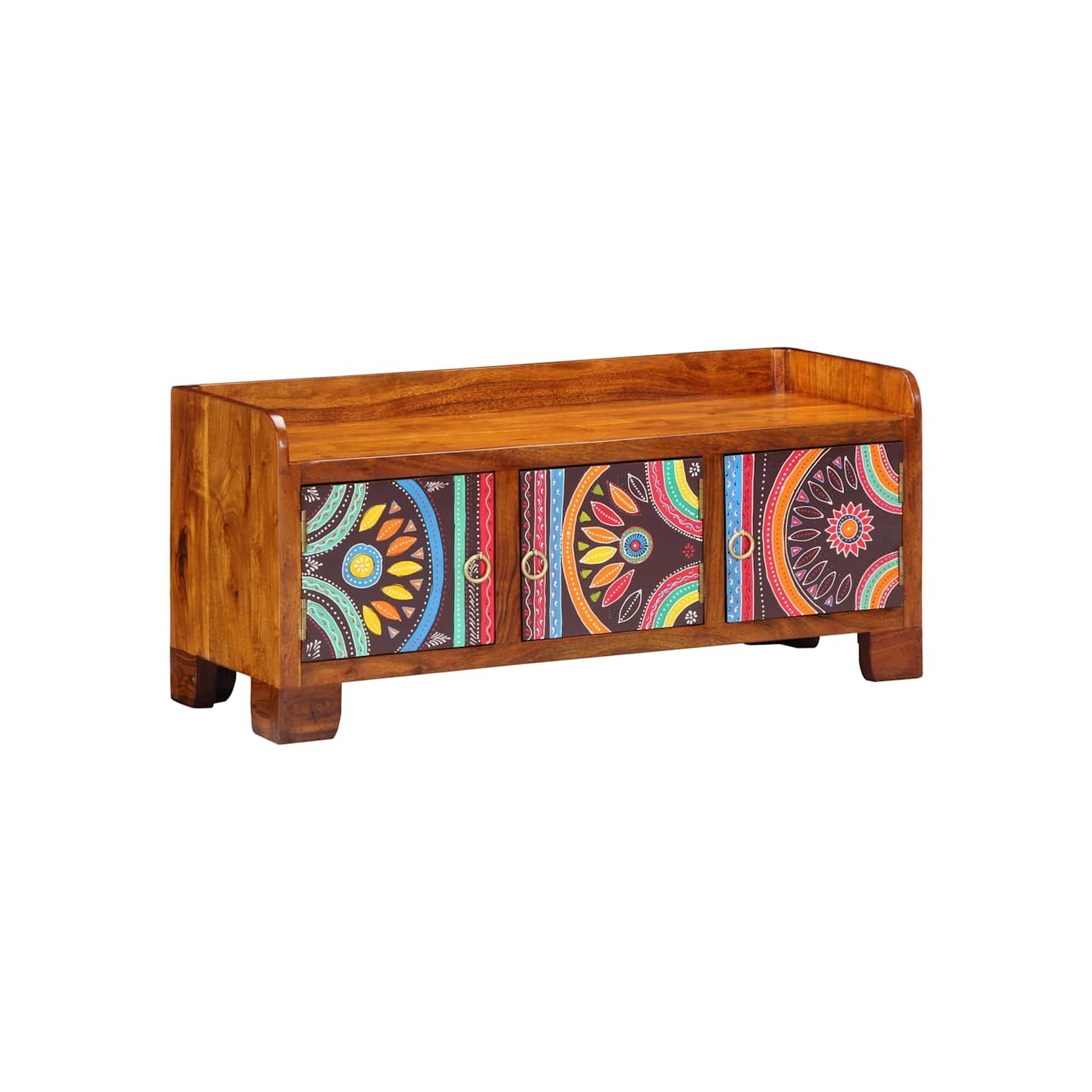 Cabinet à chaussures avec stockage Multicolore 90 x 35 x 40 cm