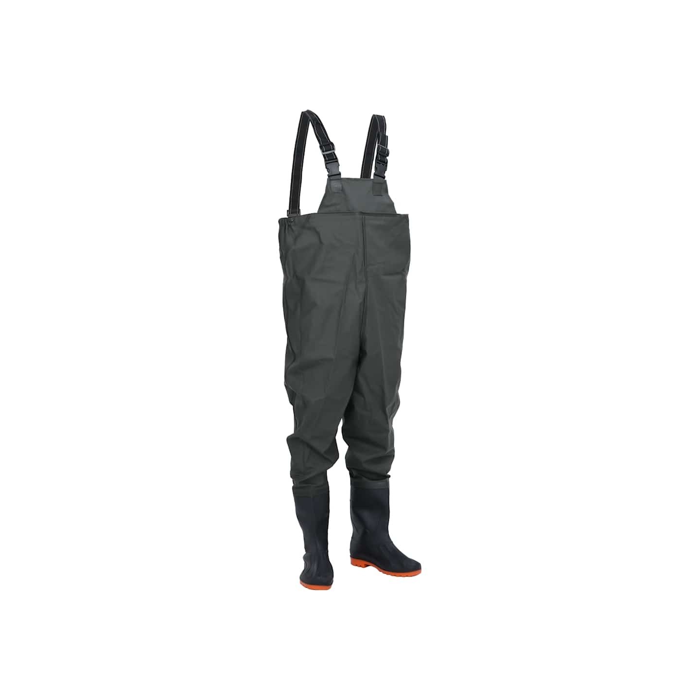 Cuissardes avec bottes vert foncé taille 42