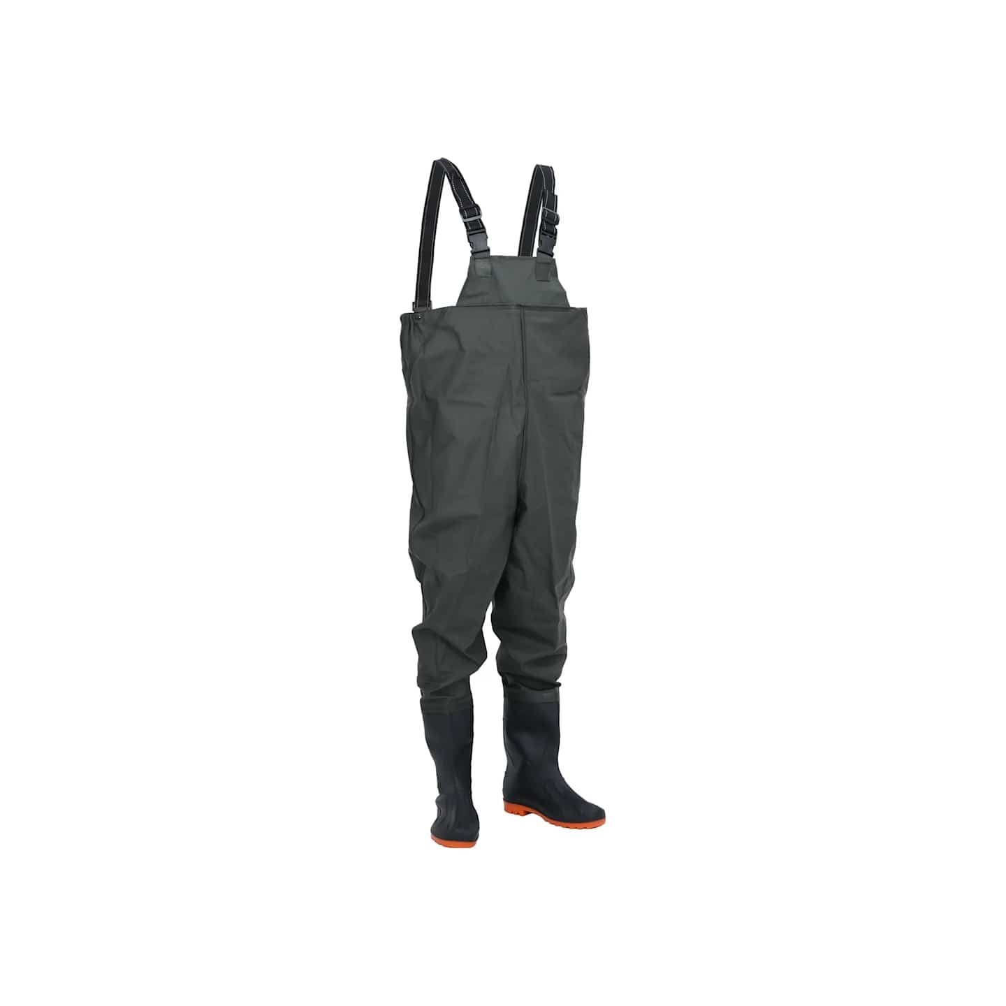 Cuissardes avec bottes vert foncé taille 41