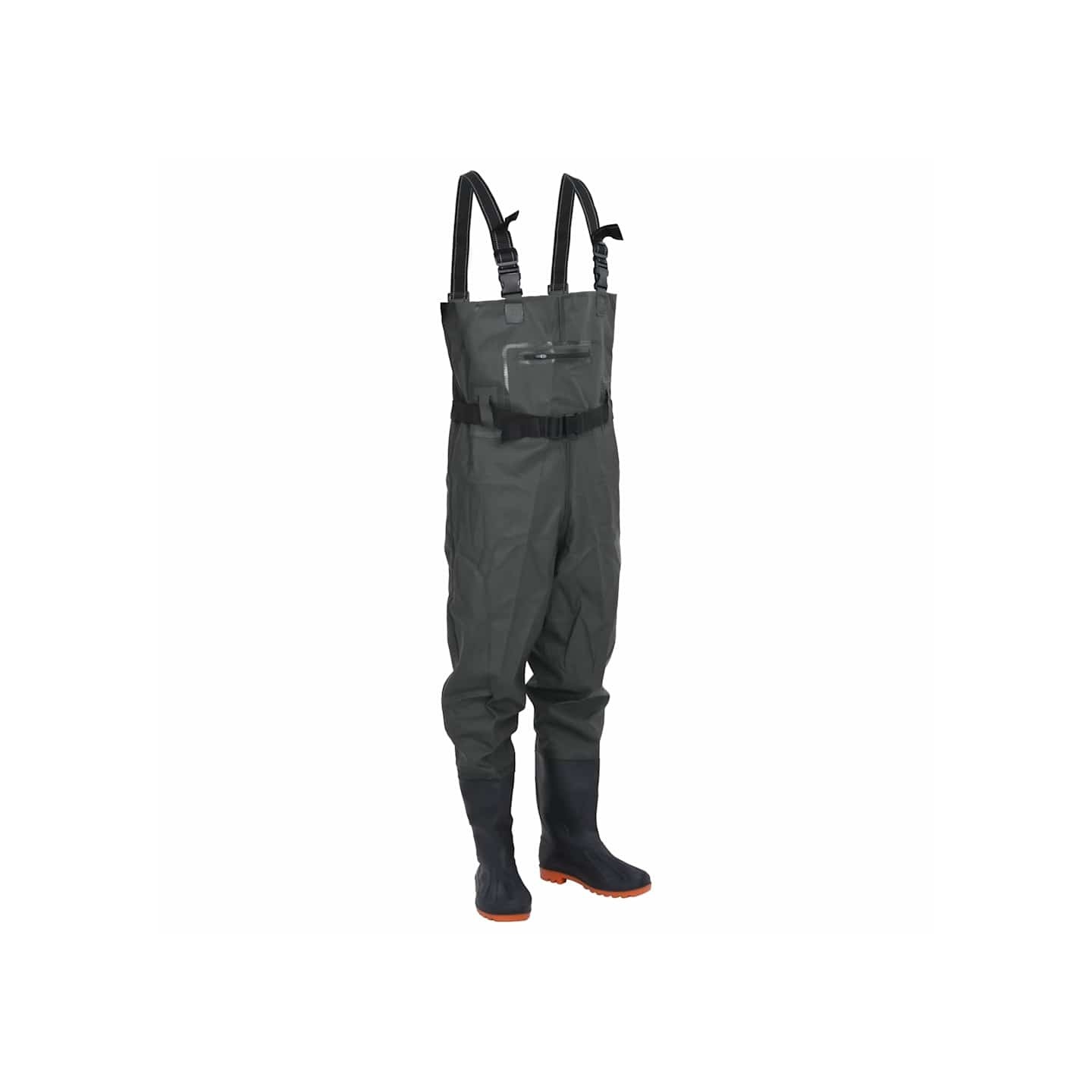 Cuissardes avec bottes et ceinture vert foncé taille 41
