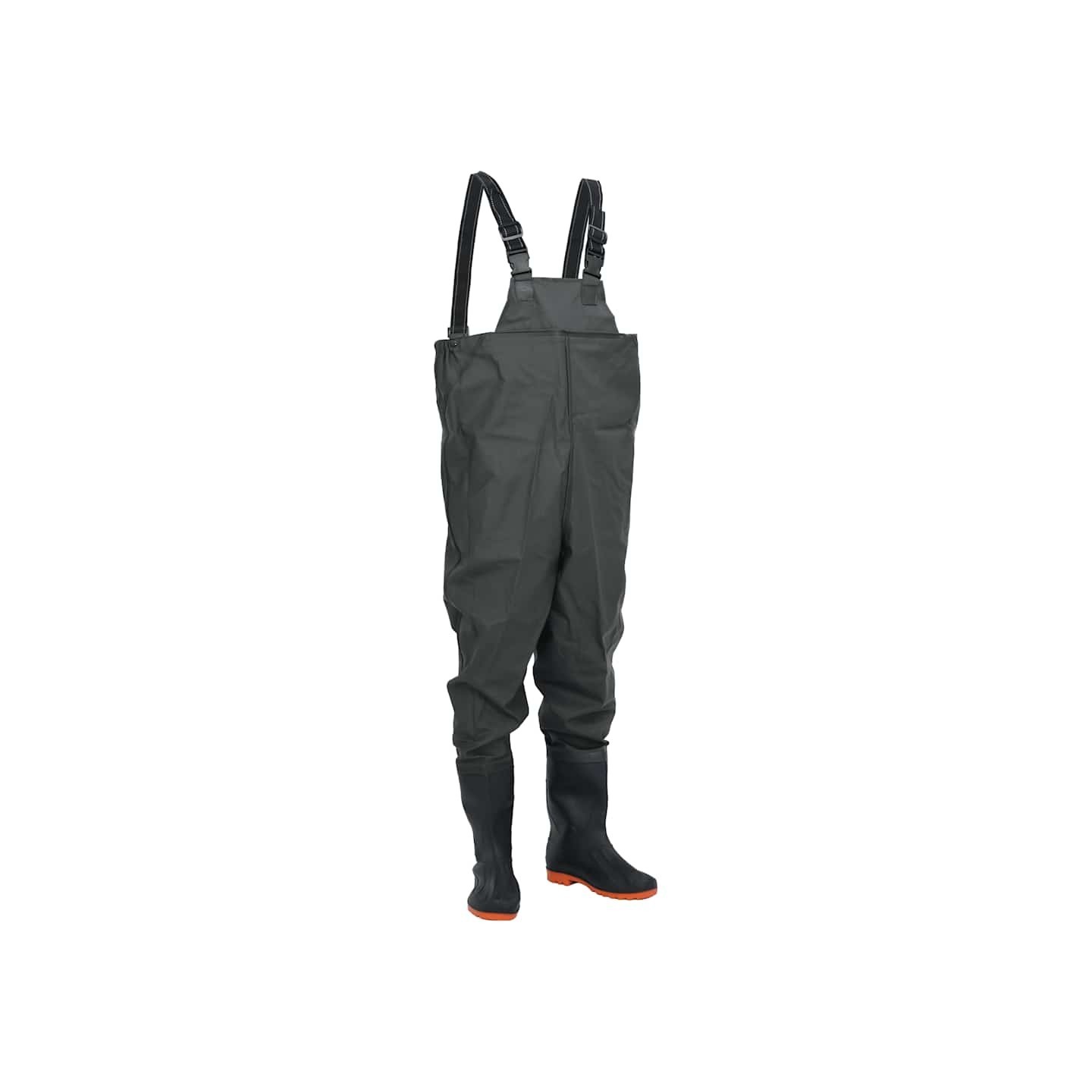 Cuissardes avec bottes vert foncé taille 46