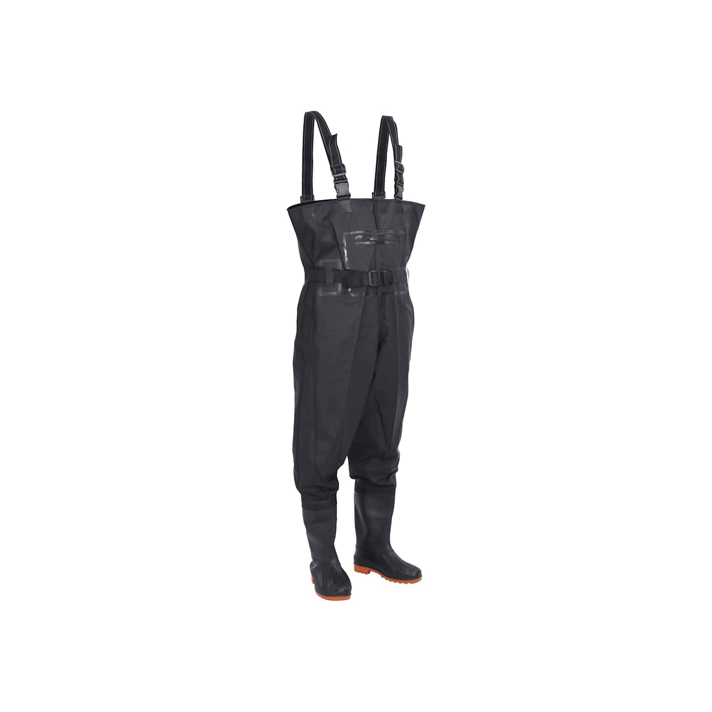 Cuissardes avec bottes et ceinture noir taille 38