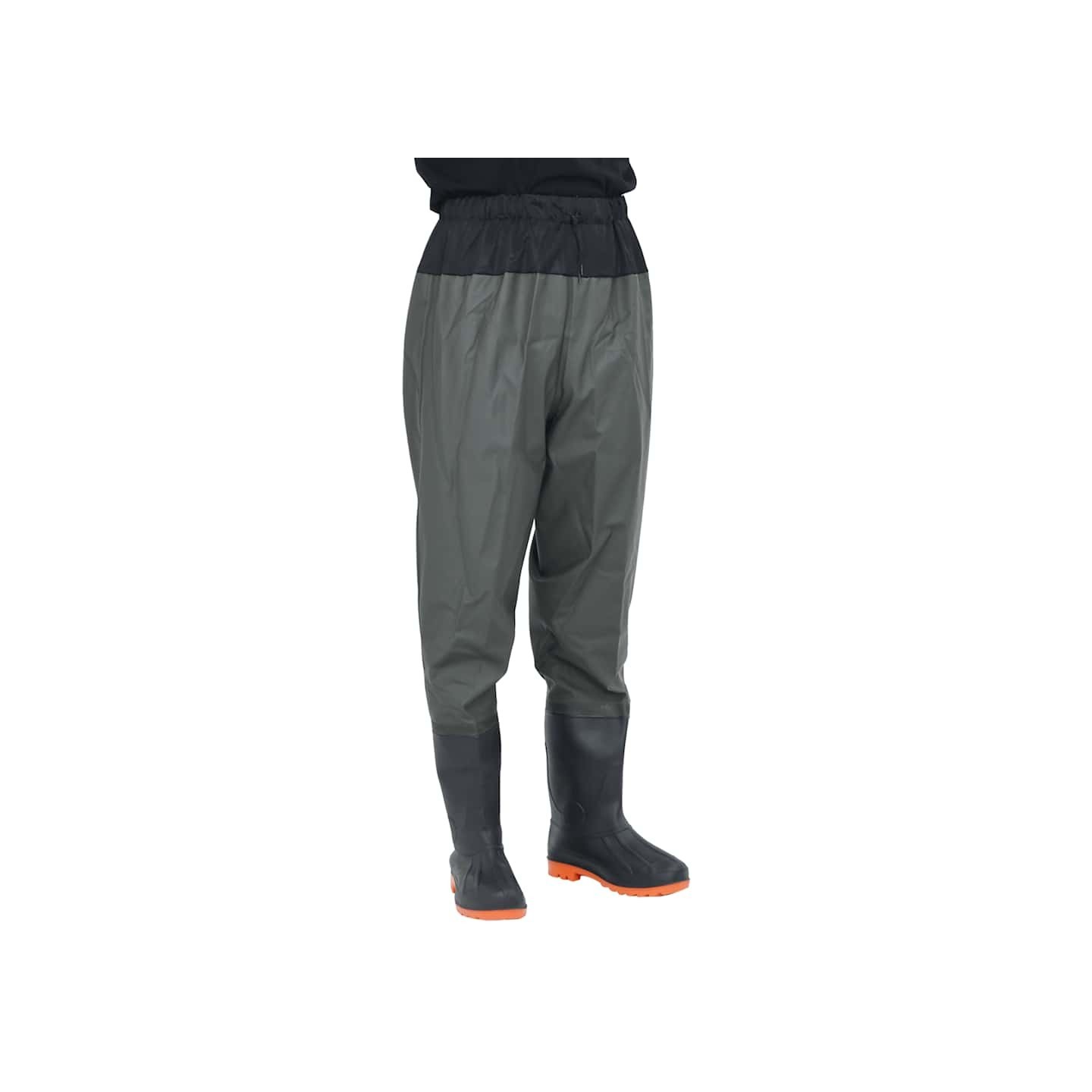 Cuissardes avec bottes vert foncé taille 44
