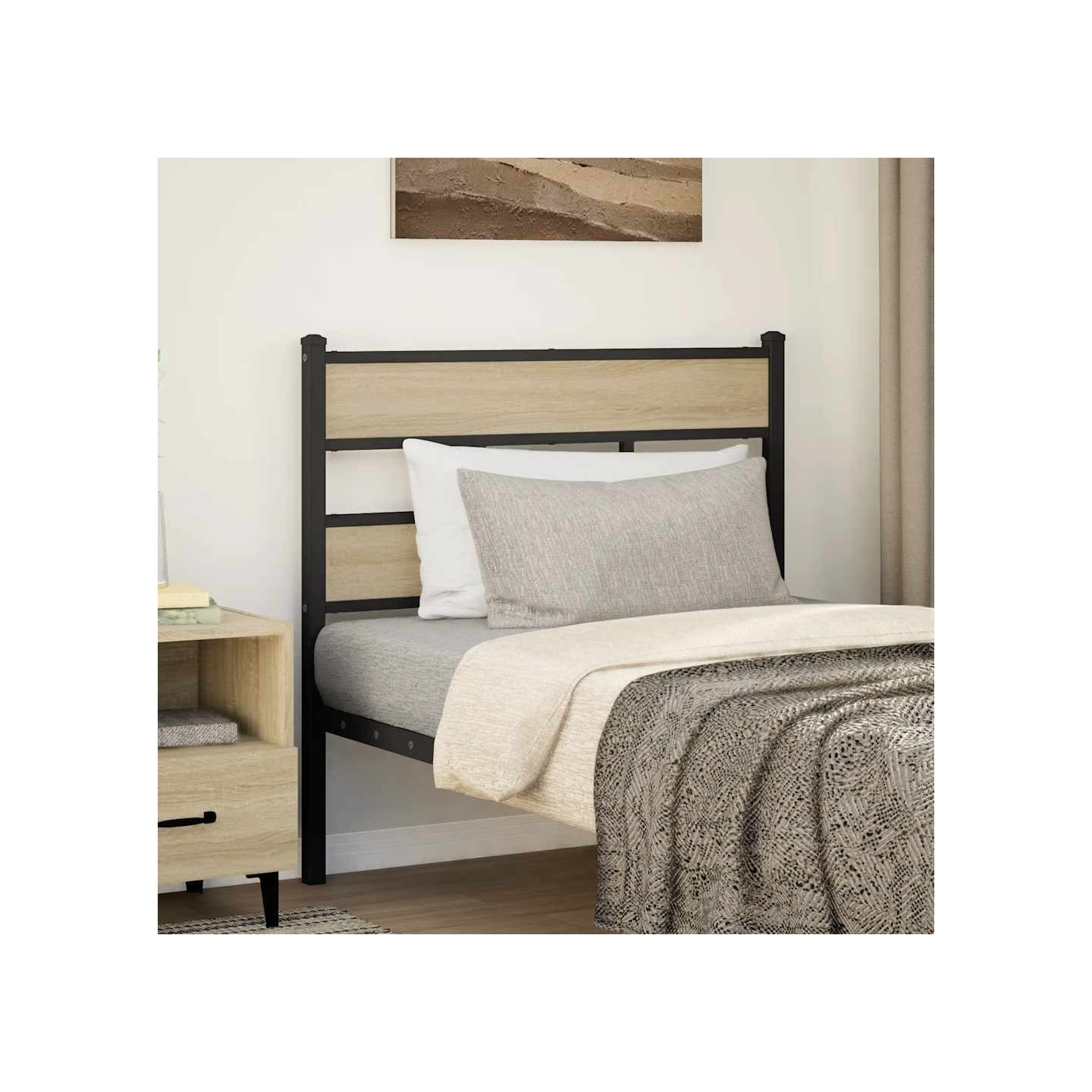Tête de lit de remplacement chêne sonoma 80 cm
