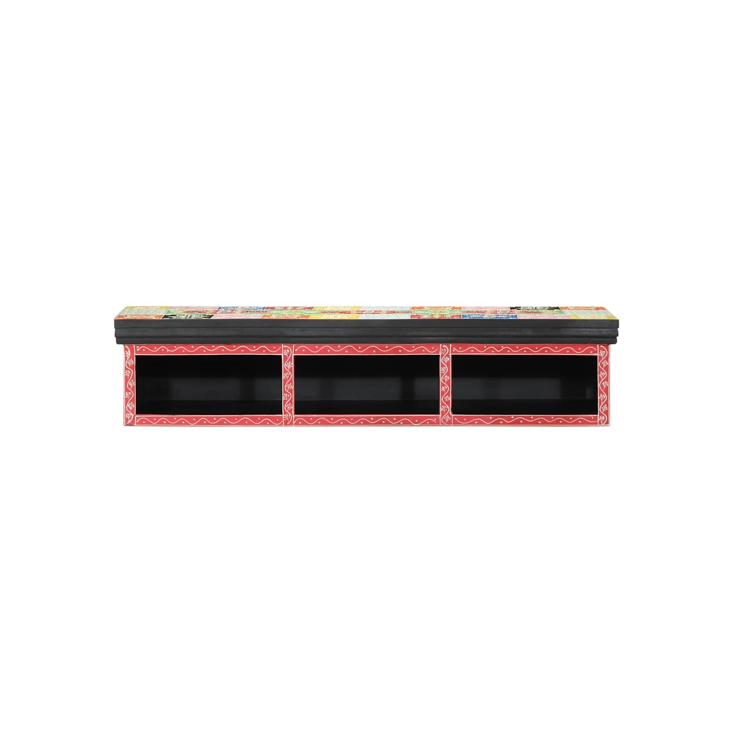 Meuble TV Multicolore 100 x 30 x 22 cm Bois d'ingénierie