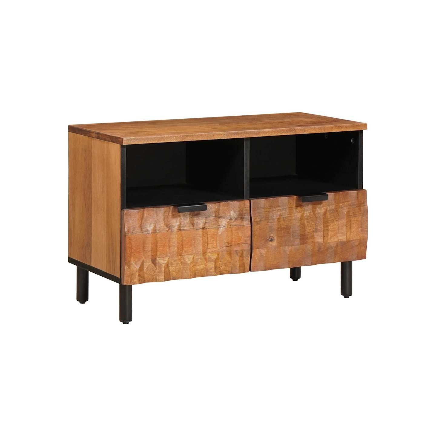 Meuble TV Finition Acacia Brun 70 x 33 x 46 cm