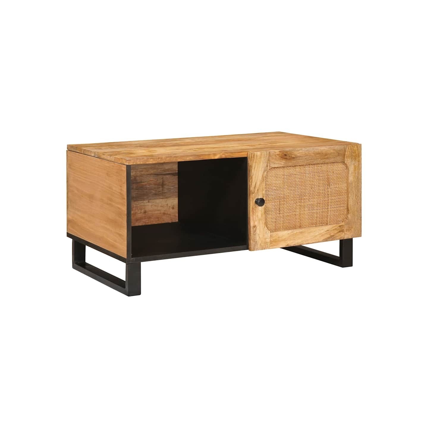 Table basse Naturel 80 x 50 x 40 cm Bois de mangue massif
