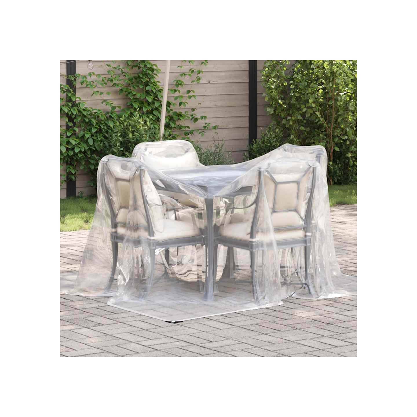 Bâche transparente avec œillets 2x3 m polyéthylène