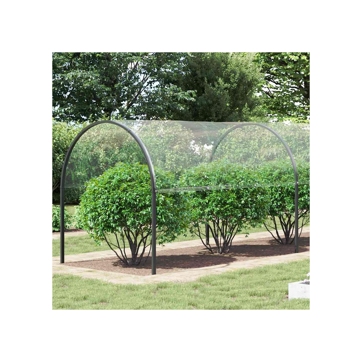 Bâche transparente avec œillets 4x12 m PVC