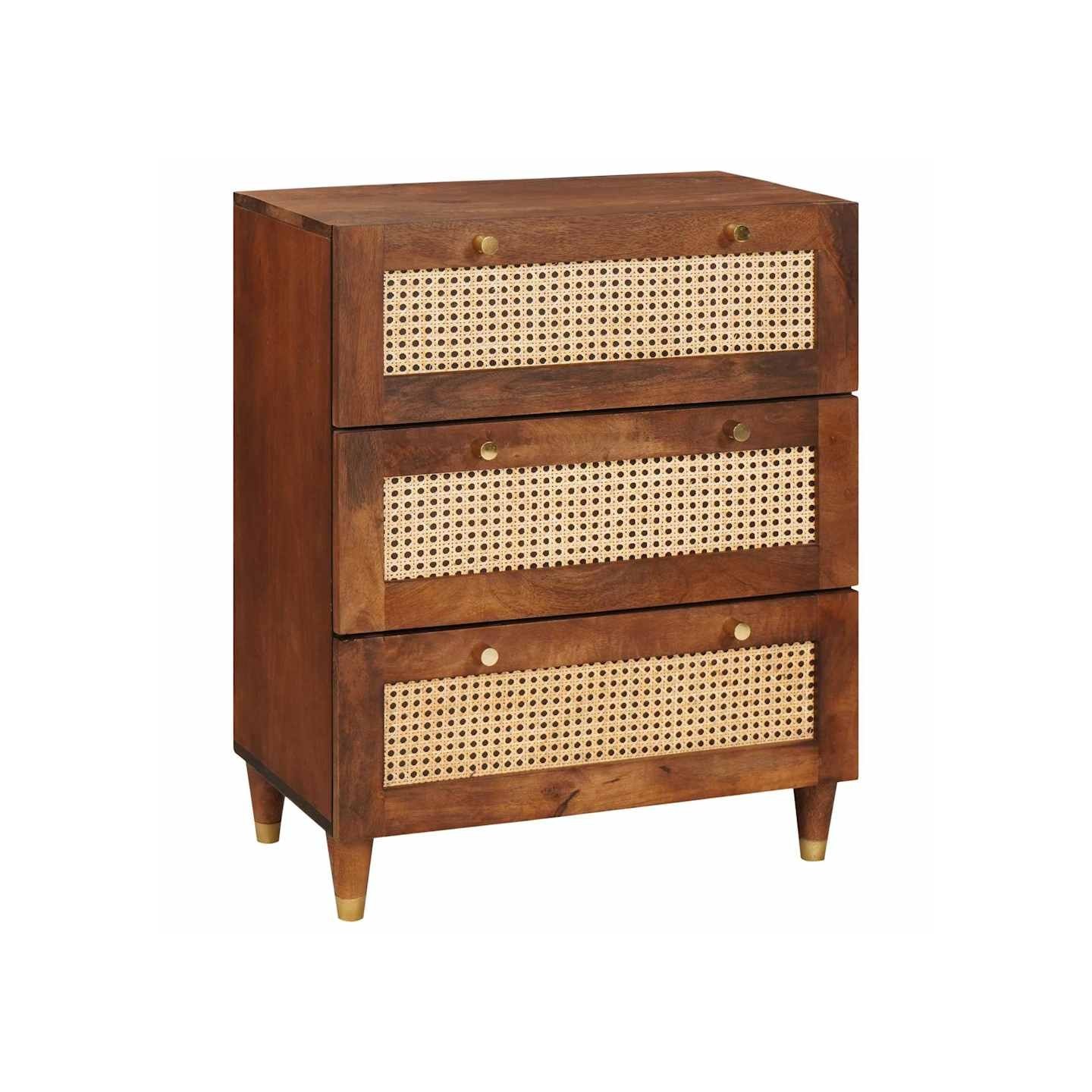 Buffet Marron 60 x 33 x 75 cm Bois de mangue massif