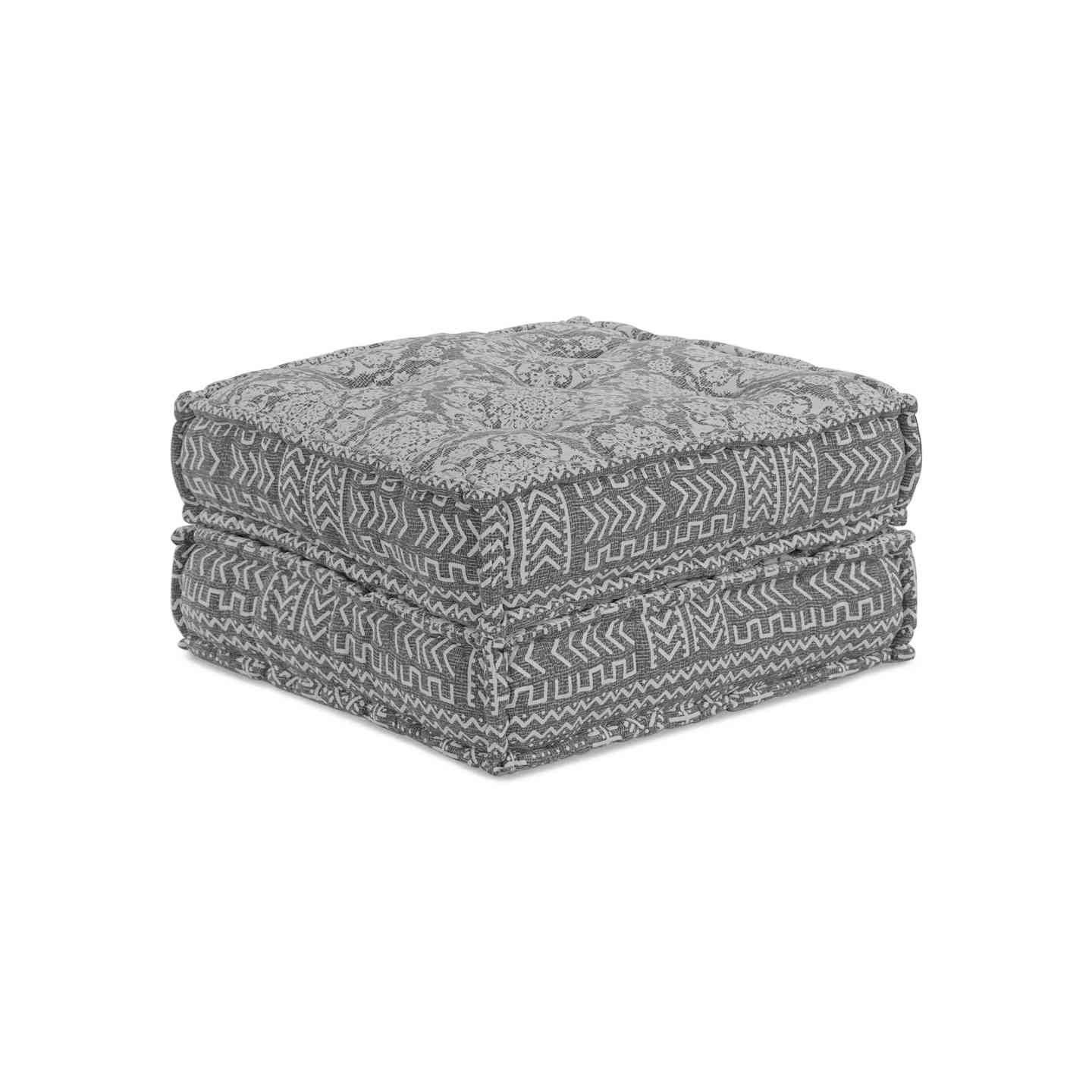 Unité de canapé modulaire Tissu Gris clair 70 x 70 x 36 cm