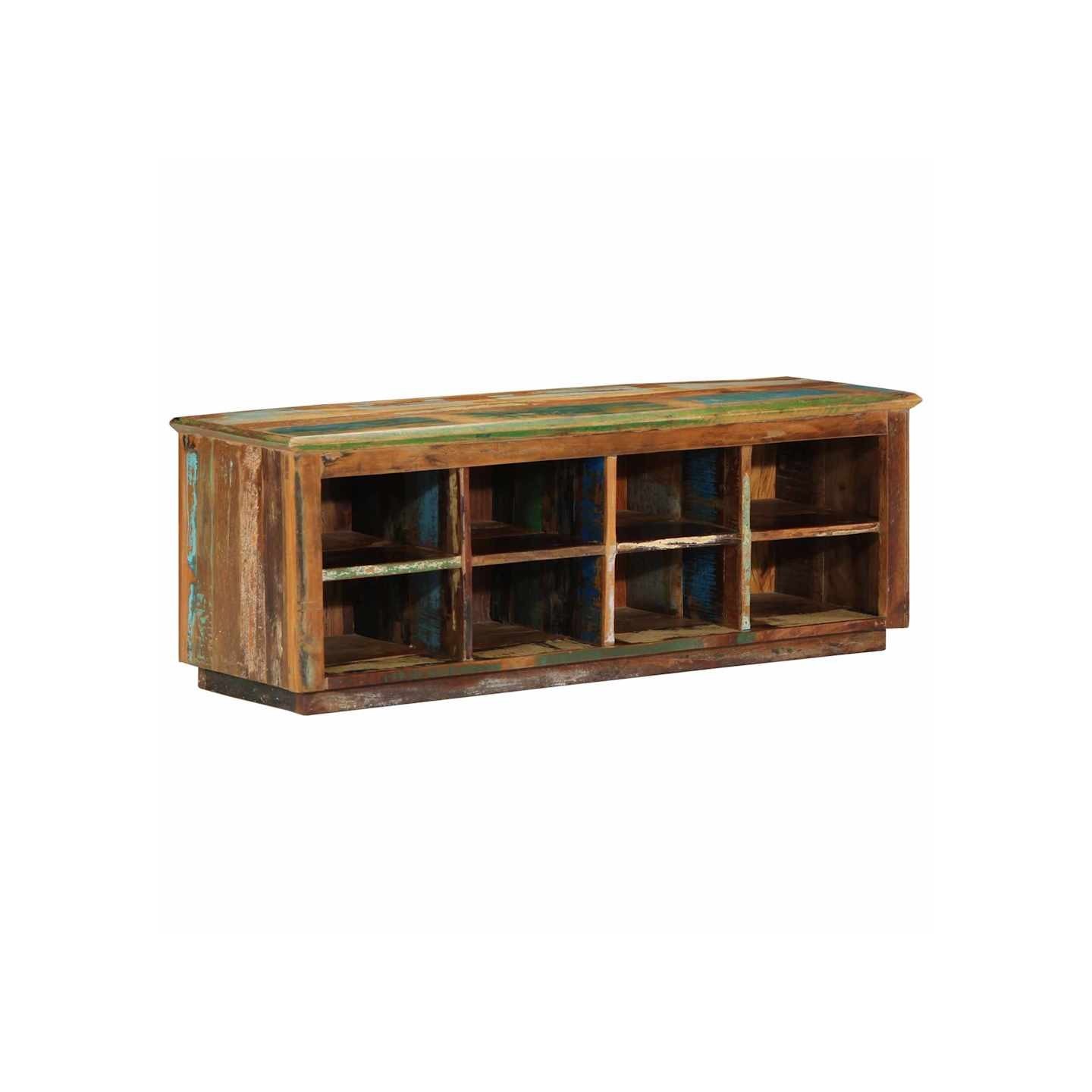 Cabinet à chaussures 110 x 35 x 40 cm Bois Recyclé Solide