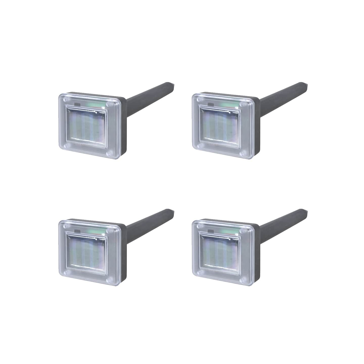 Kit 4 x solaire énergie anti chasse de rongeurs