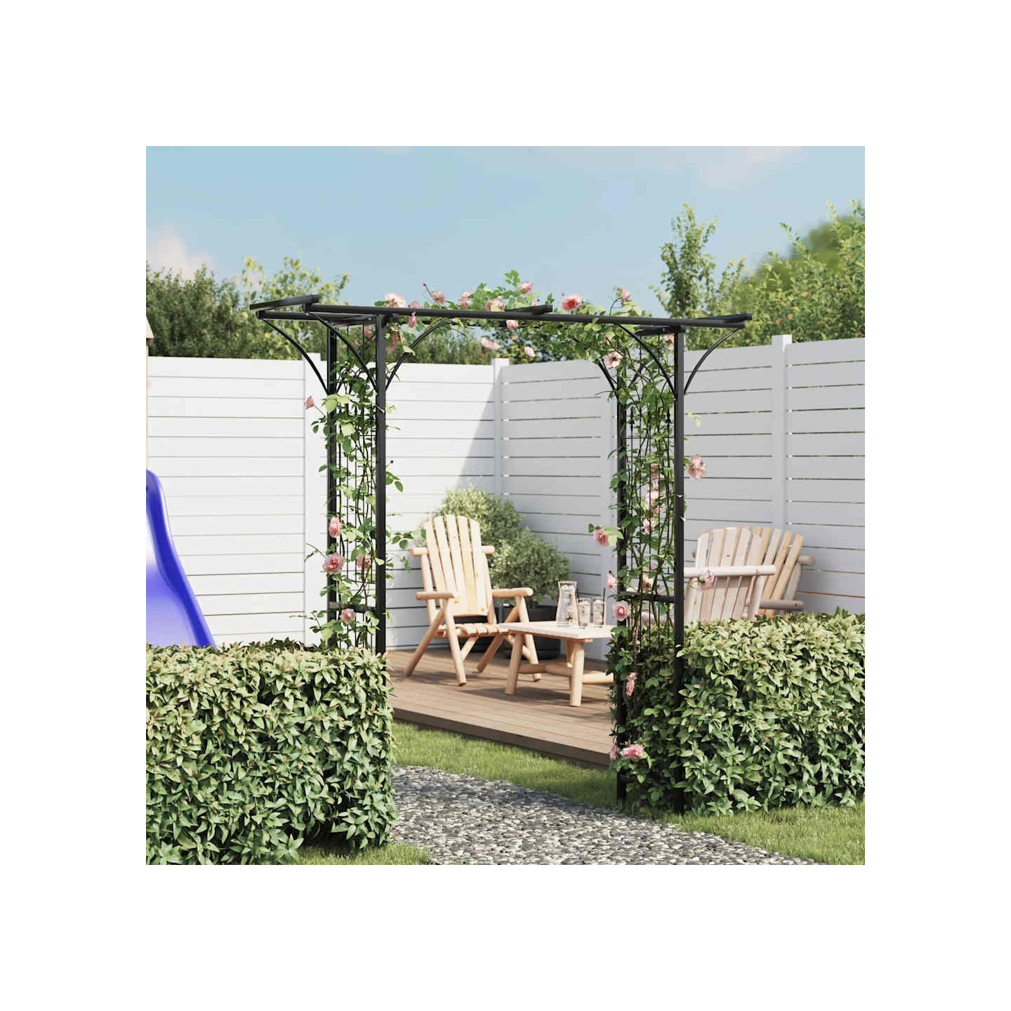 Arche de jardin 200x52x204 cm