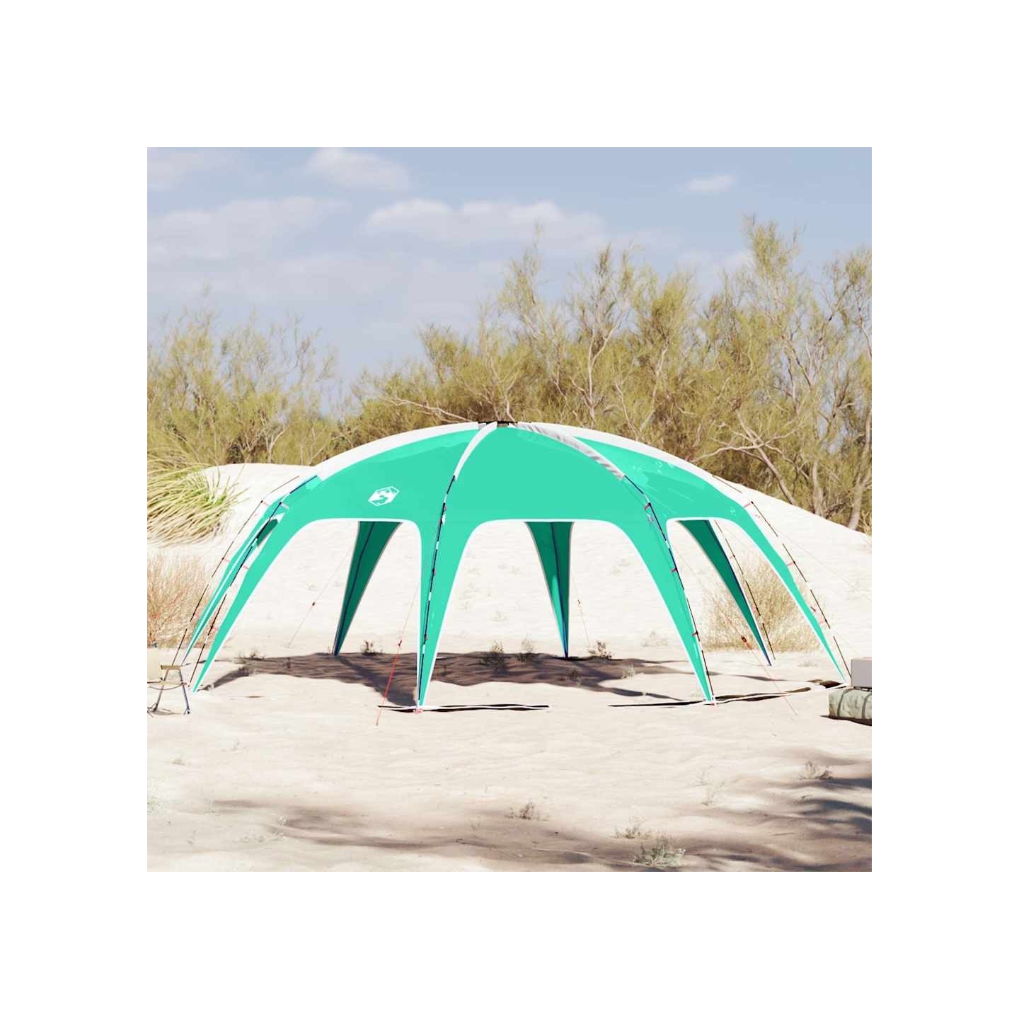 Tente de fête vert de mer imperméable
