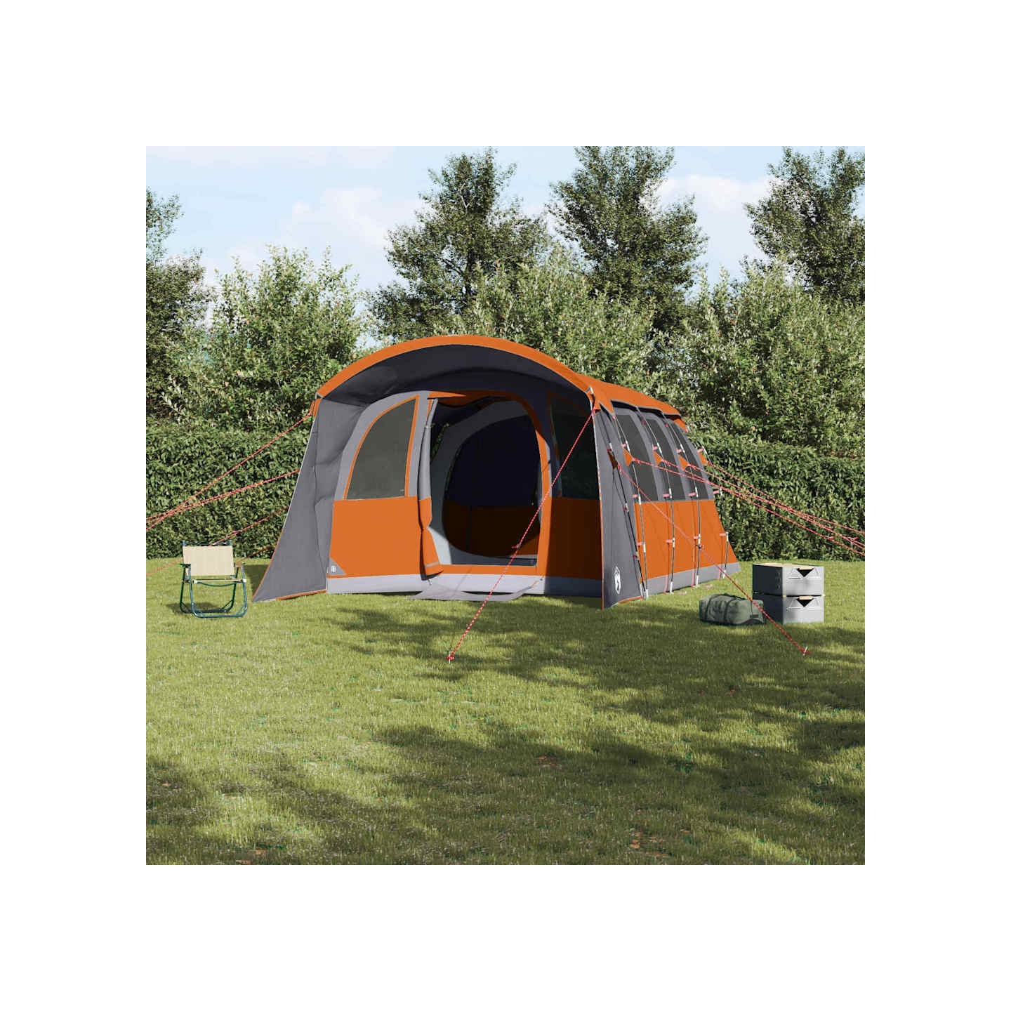 Tente familiale 576 x 325 x 213 cm Polyester et Fibre de Verre