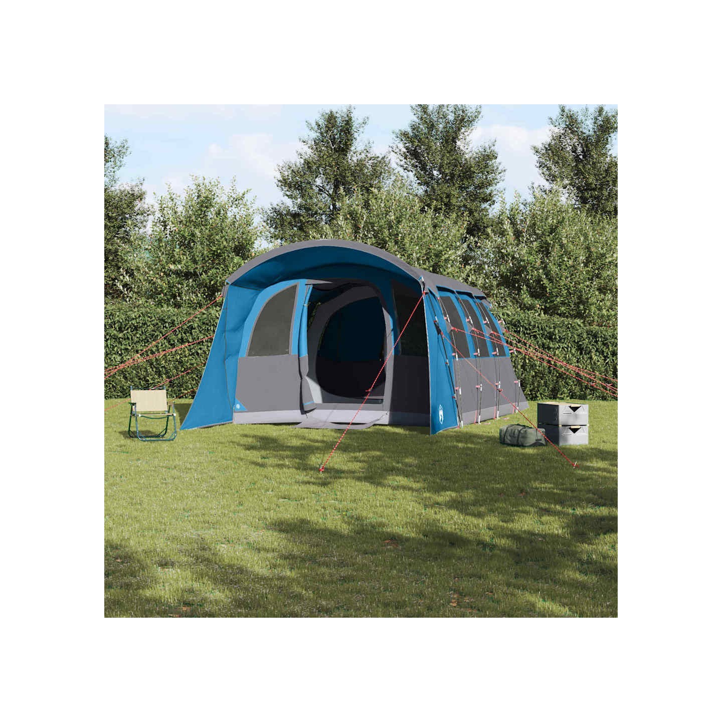Tente familiale 576 x 325 x 213 cm Polyester et Fibre de Verre