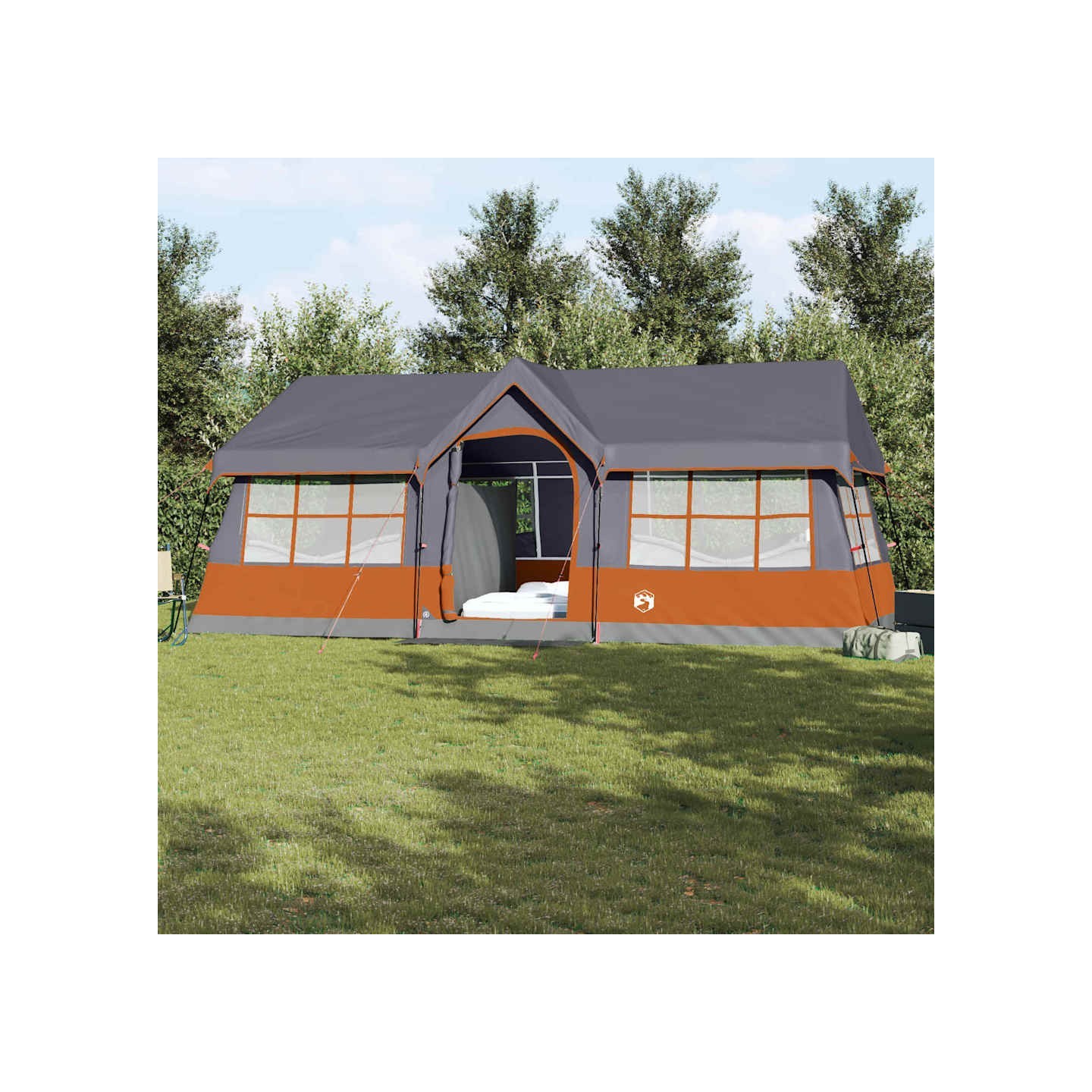 Tente familiale 622 x 295 x 238 cm Polyester et Acier