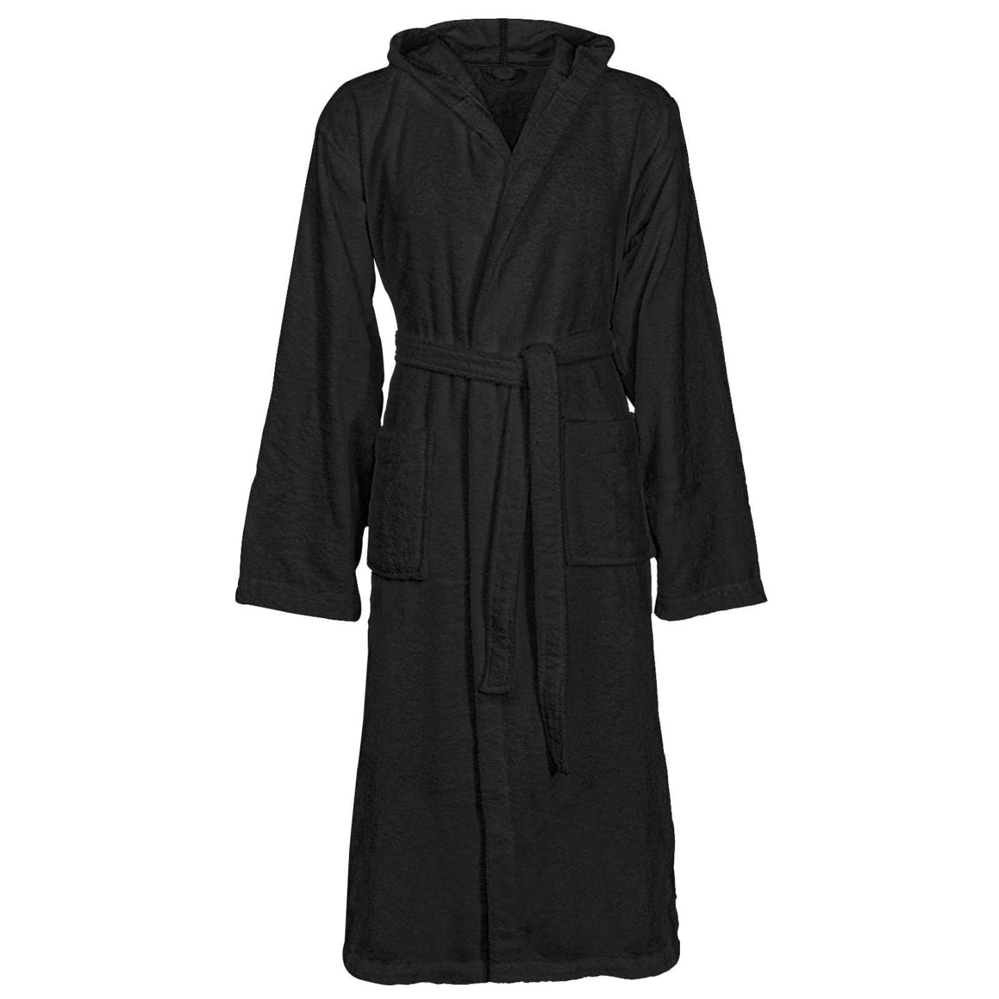 Peignoir KINN Noir M Coton