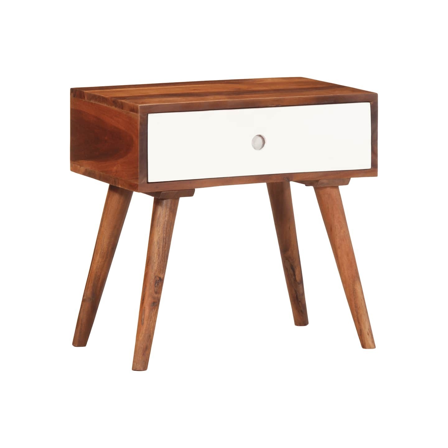 Table d'appoint 45x30x45 cm bois massif d'acacia
