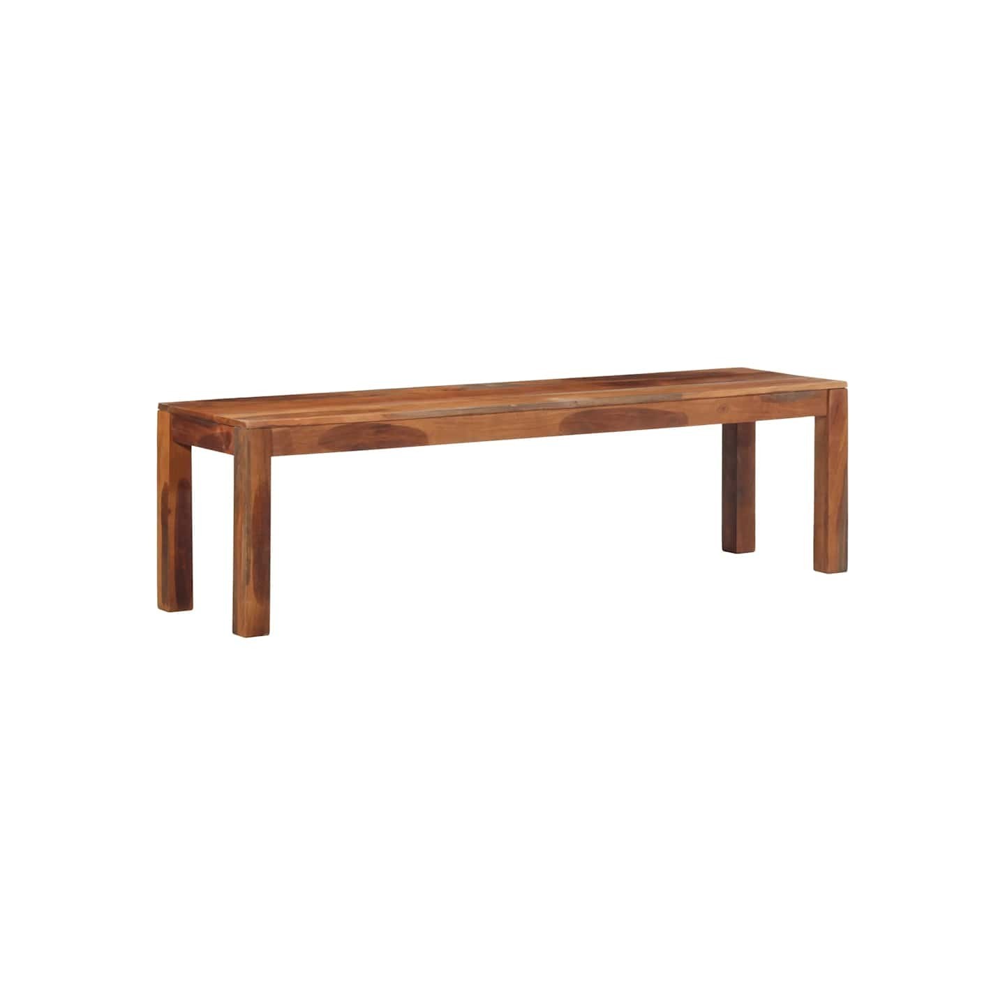 Banc 160 cm bois d'acacia massif