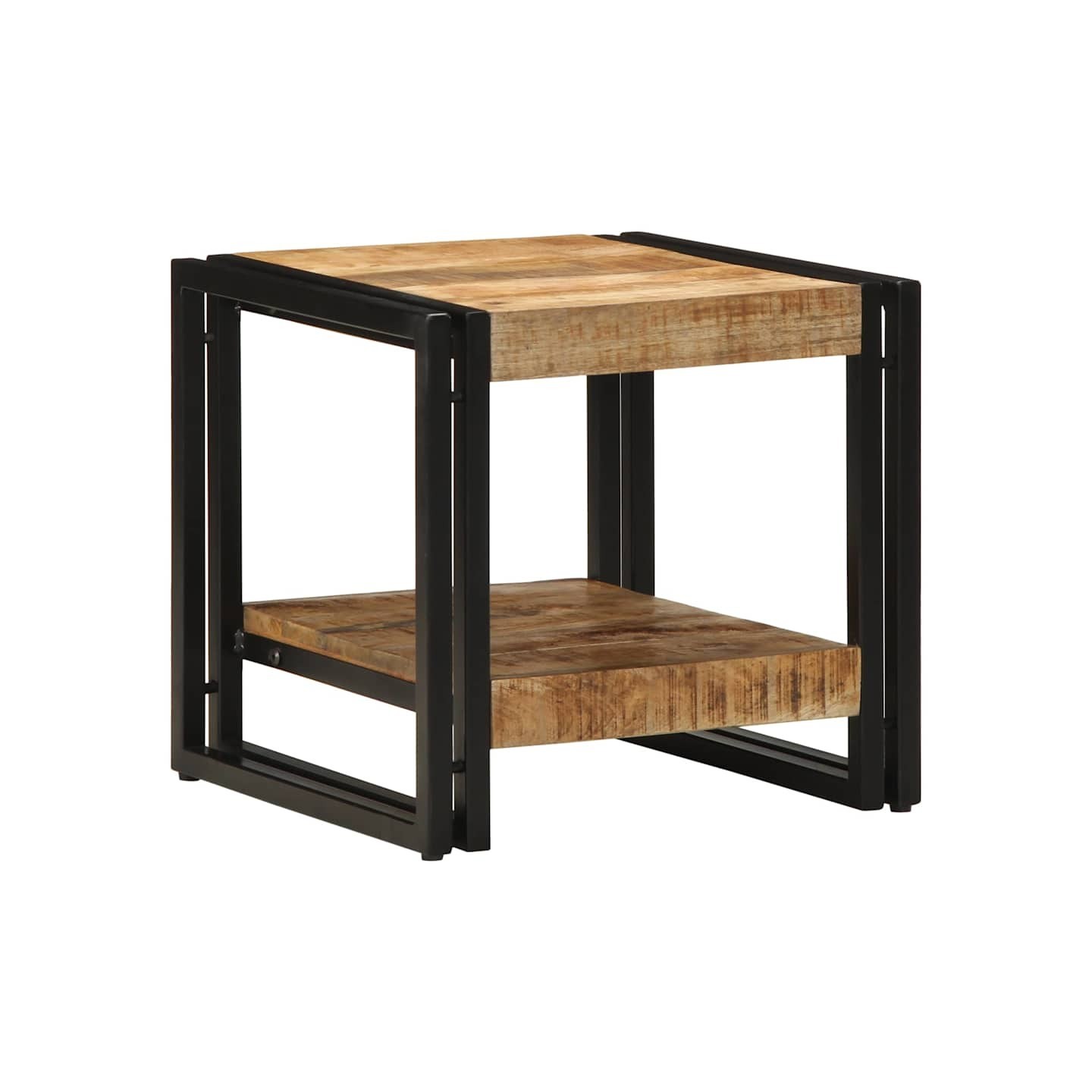 Table basse Marron 40 x 40 x 38 cm Bois de mangue massif