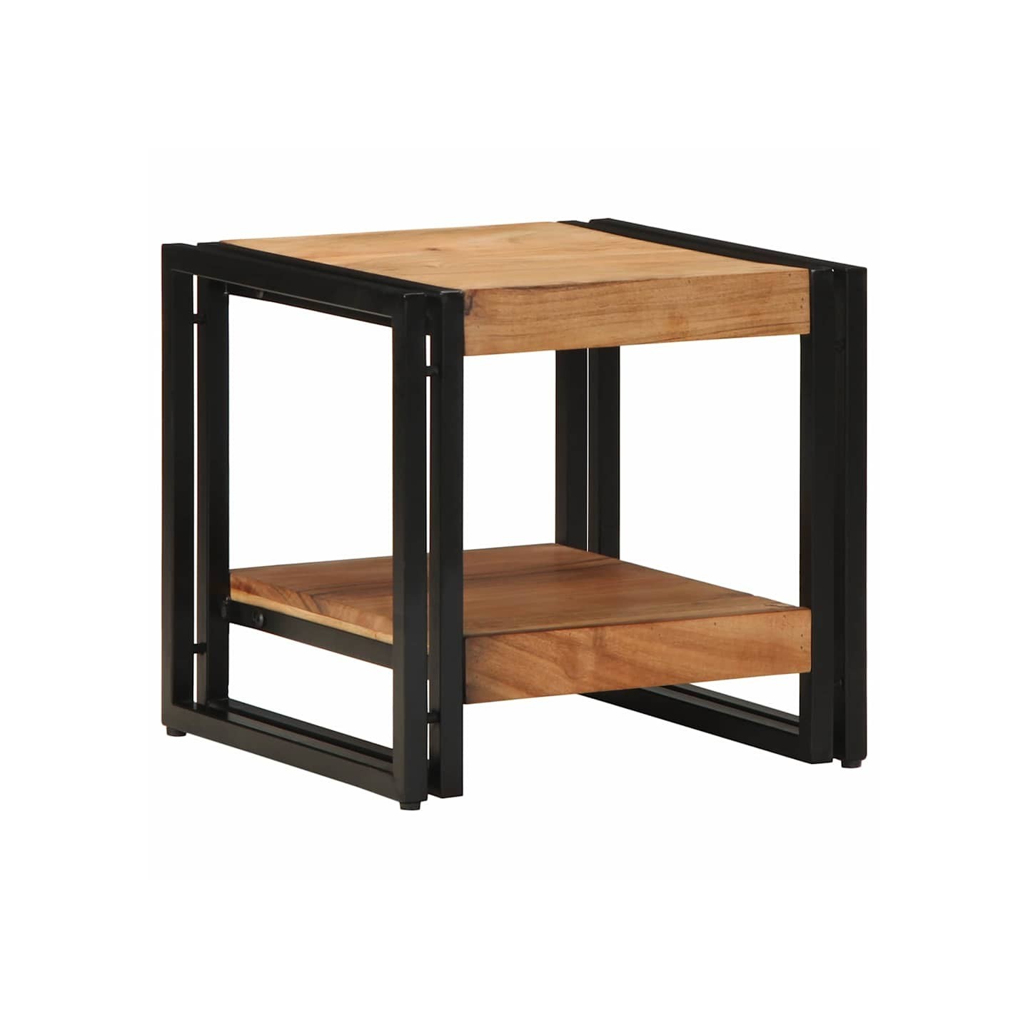 Table basse Marron 40 x 40 x 38 cm Bois d'Acacia Massif