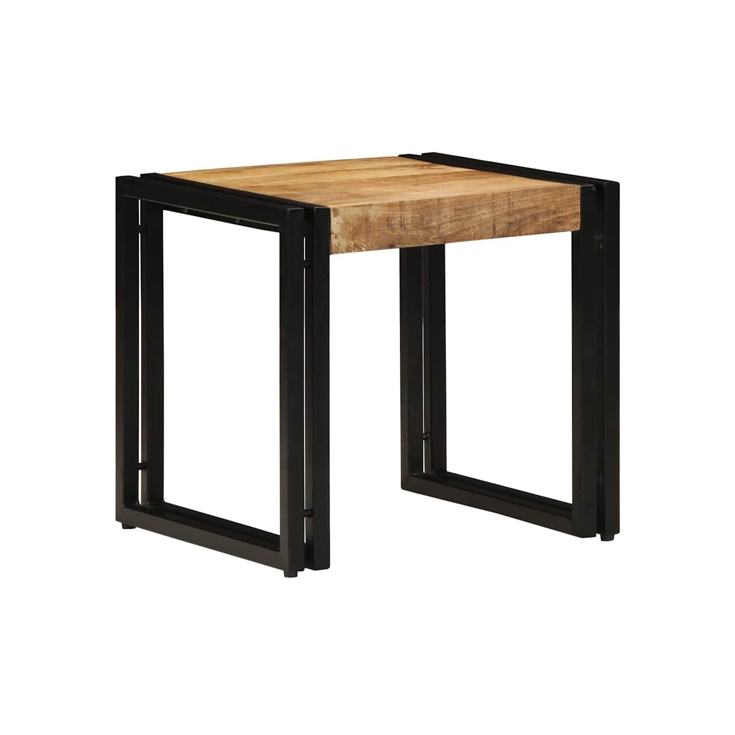 Table basse Marron 40 x 40 x 38 cm Bois de mangue massif
