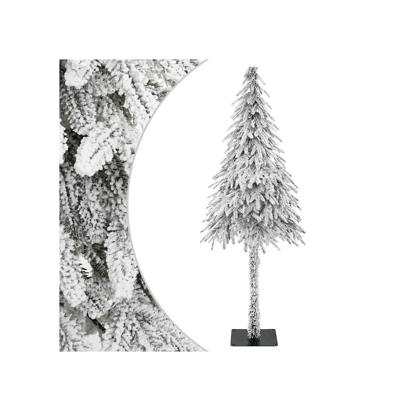 Sapin de Noël artificiel Blanc 86 x 86 x 210 cm