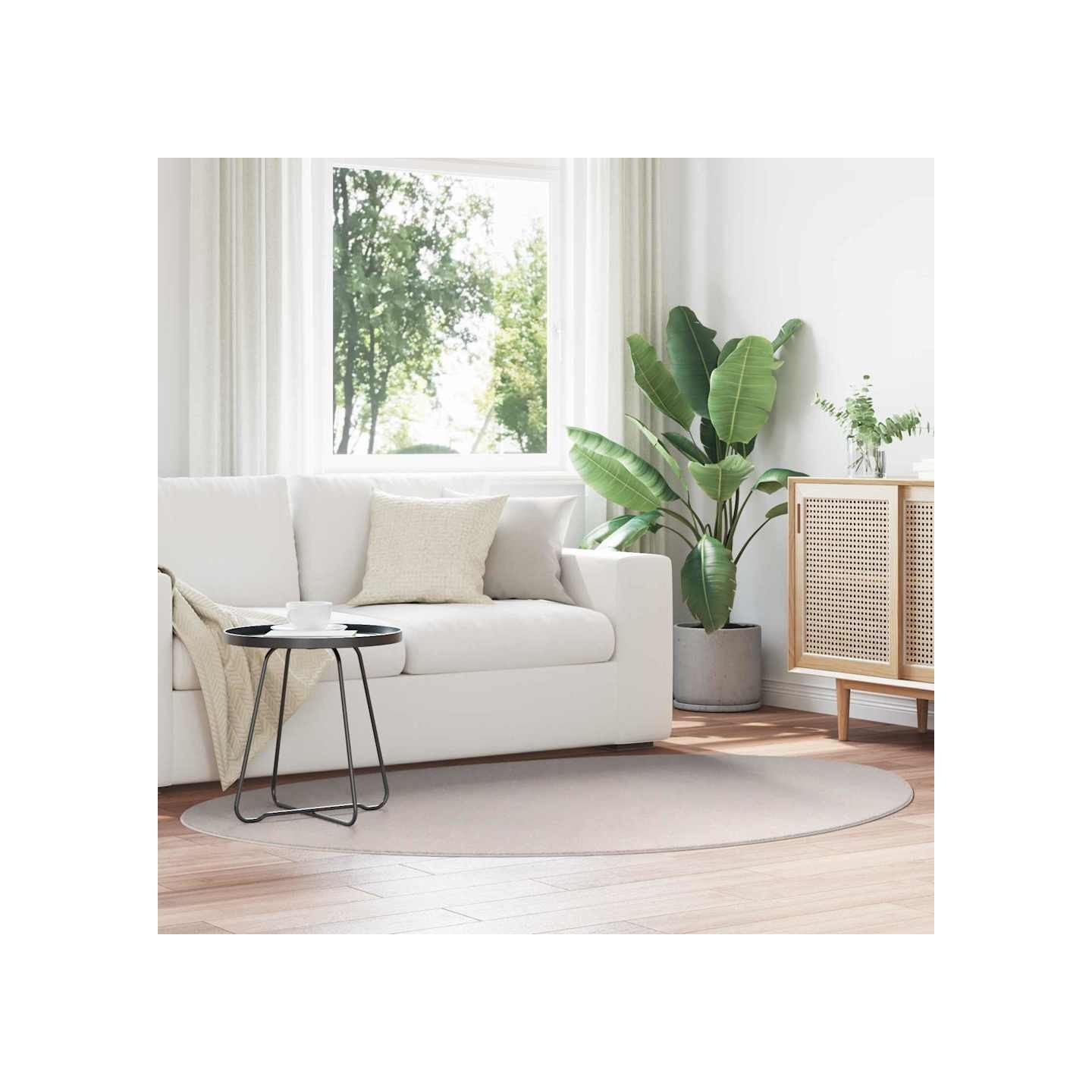 Tapis HUARTE Sable 140 x 200 cm Polyester