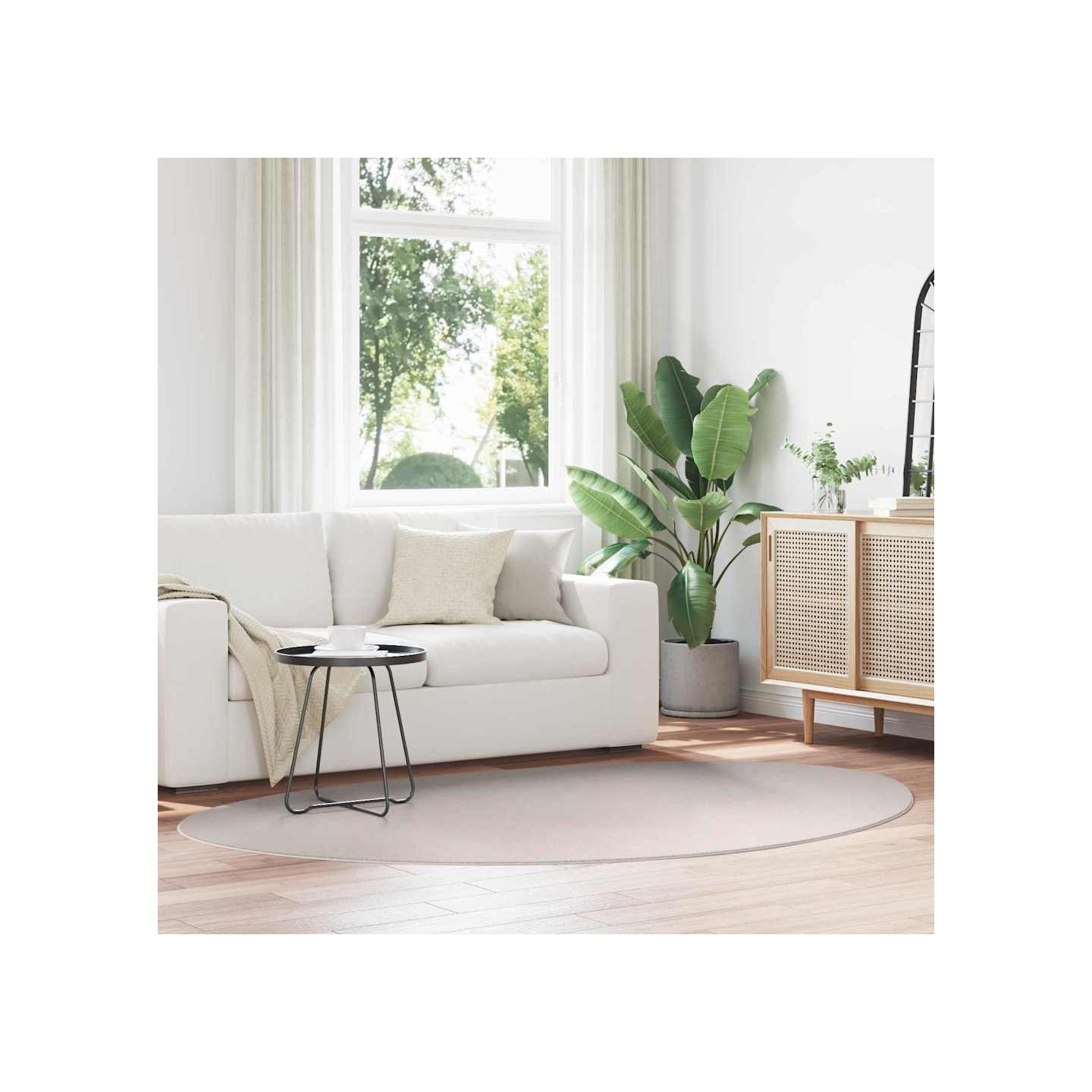 Tapis HUARTE Sable 160 x 230 cm Polyester