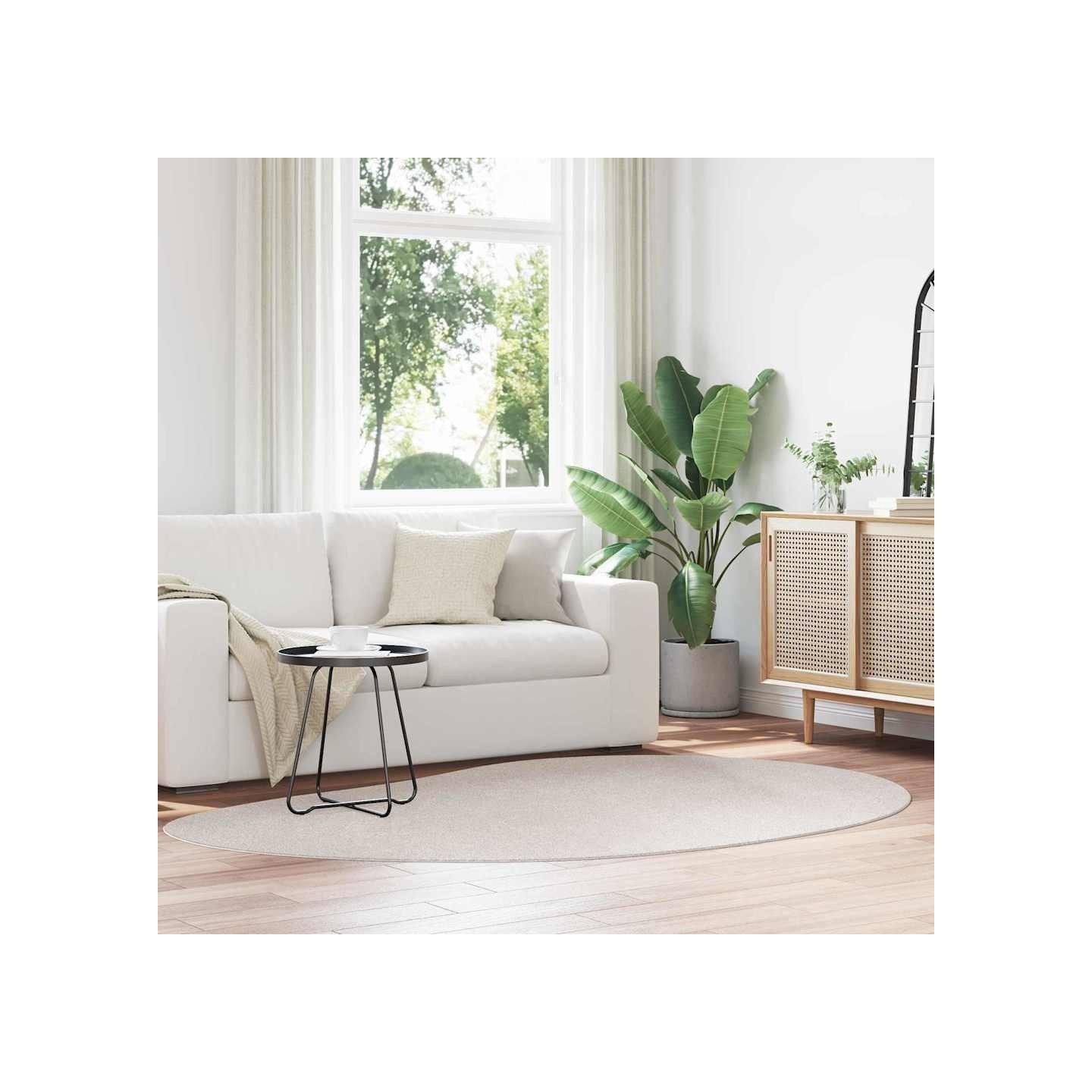 Tapis HUARTE Sable 160 x 230 cm Polyester