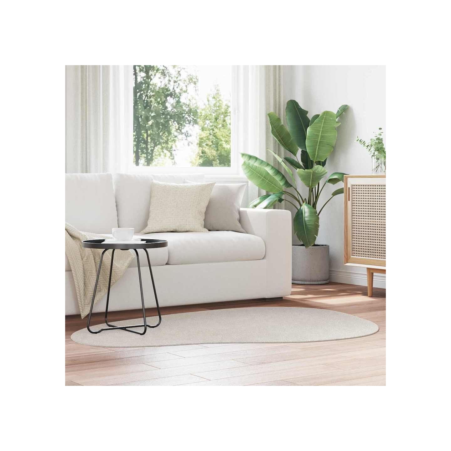 Tapis HUARTE Sable 120 x 170 cm Polyester