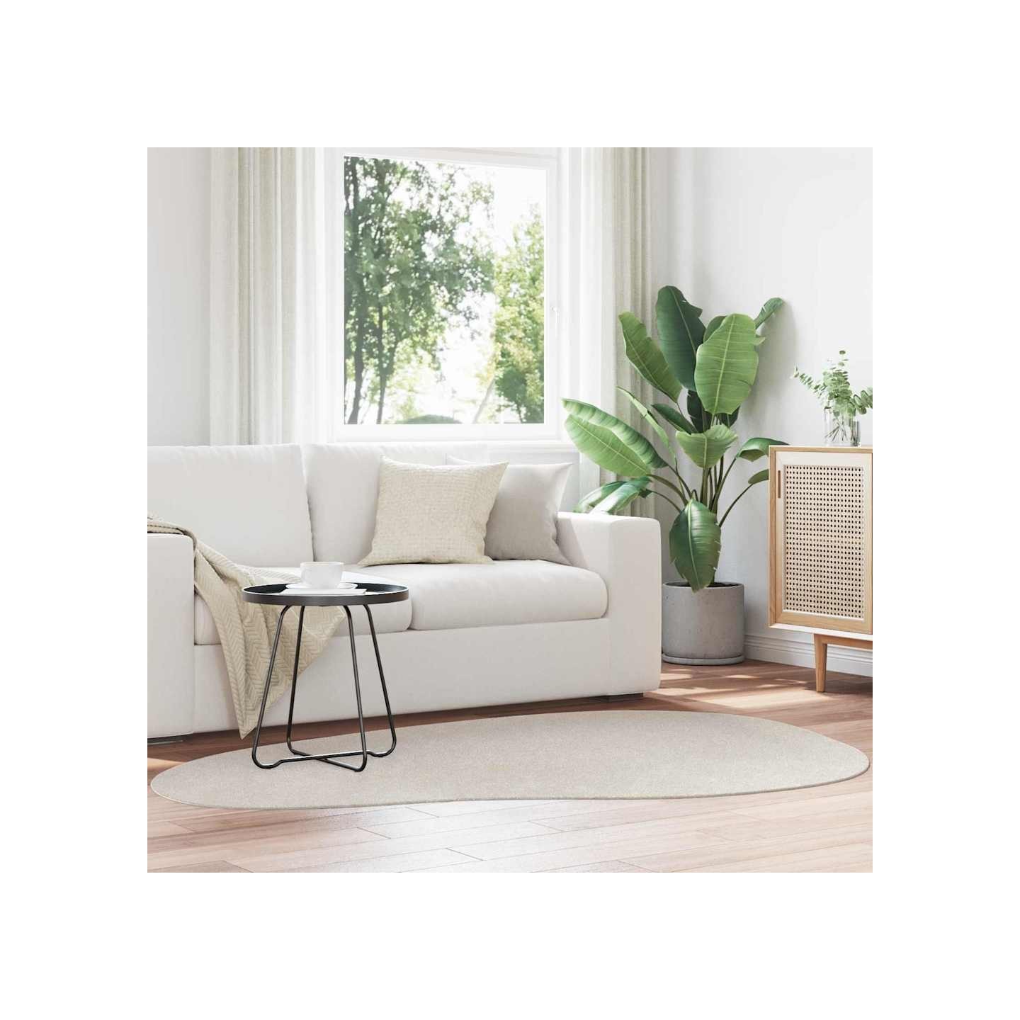 Tapis HUARTE Sable 140 x 200 cm Polyester