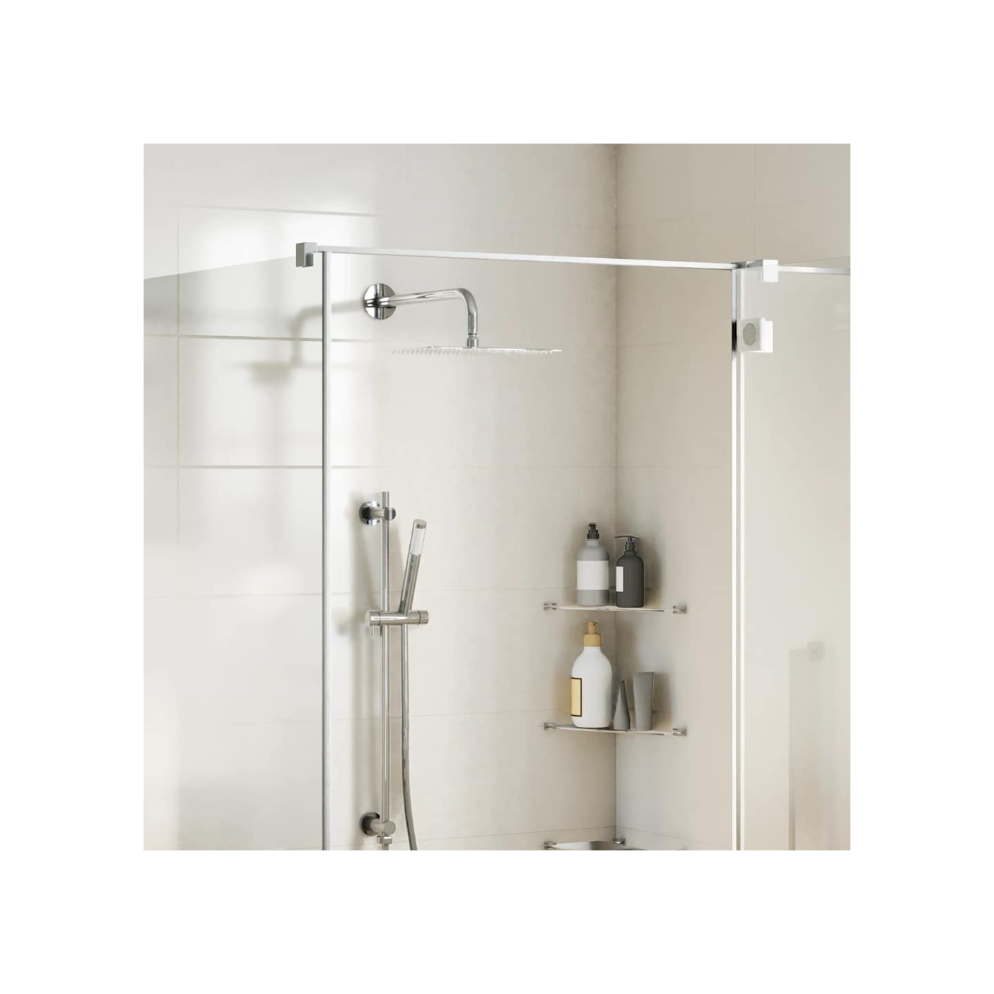 Pomme de douche pluie Inox 304 30x20 cm Rectangulaire