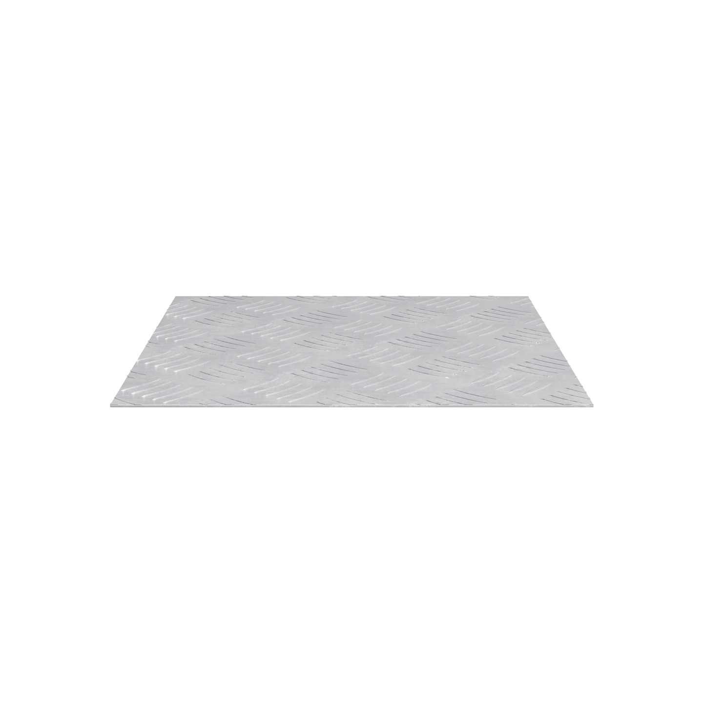 Nez de marche 2 pc 40 x 40 cm Argenté Aluminium Carré
