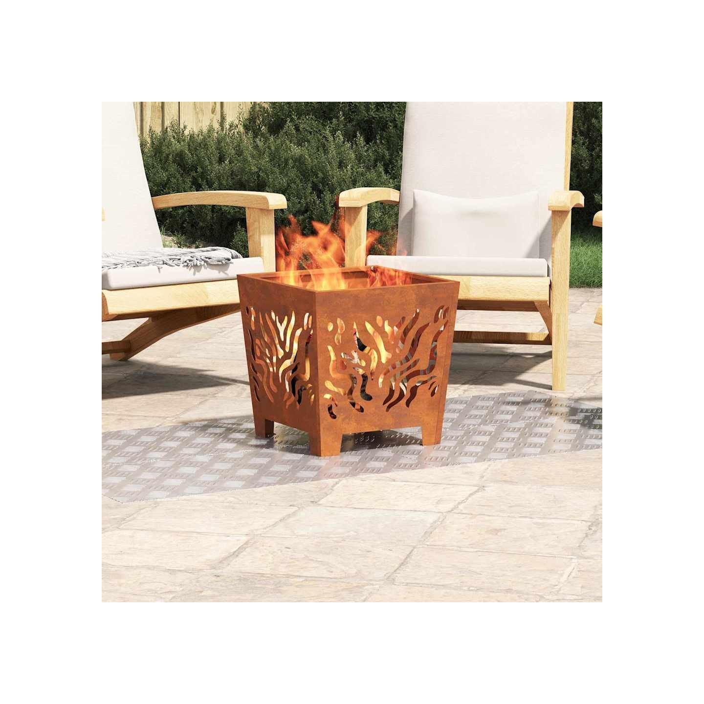 Nez de marche 4 pc 80 x 40 cm Argenté Aluminium Rectangulaire
