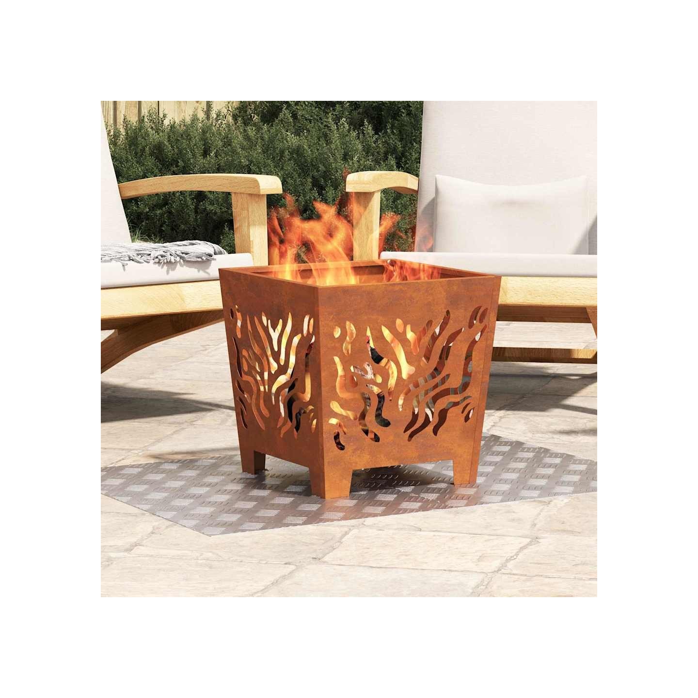 Nez de marche 2 pc 70 x 50 cm Argenté Aluminium Rectangulaire
