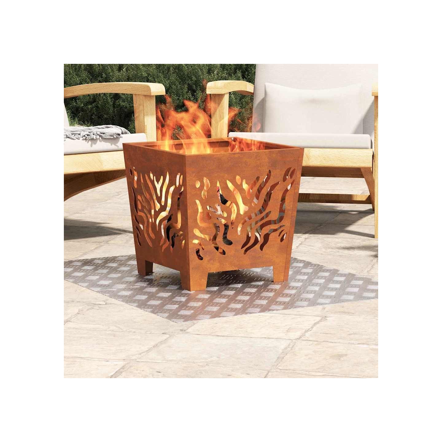 Nez de marche 2 pc 80 x 50 cm Argenté Aluminium Rectangulaire