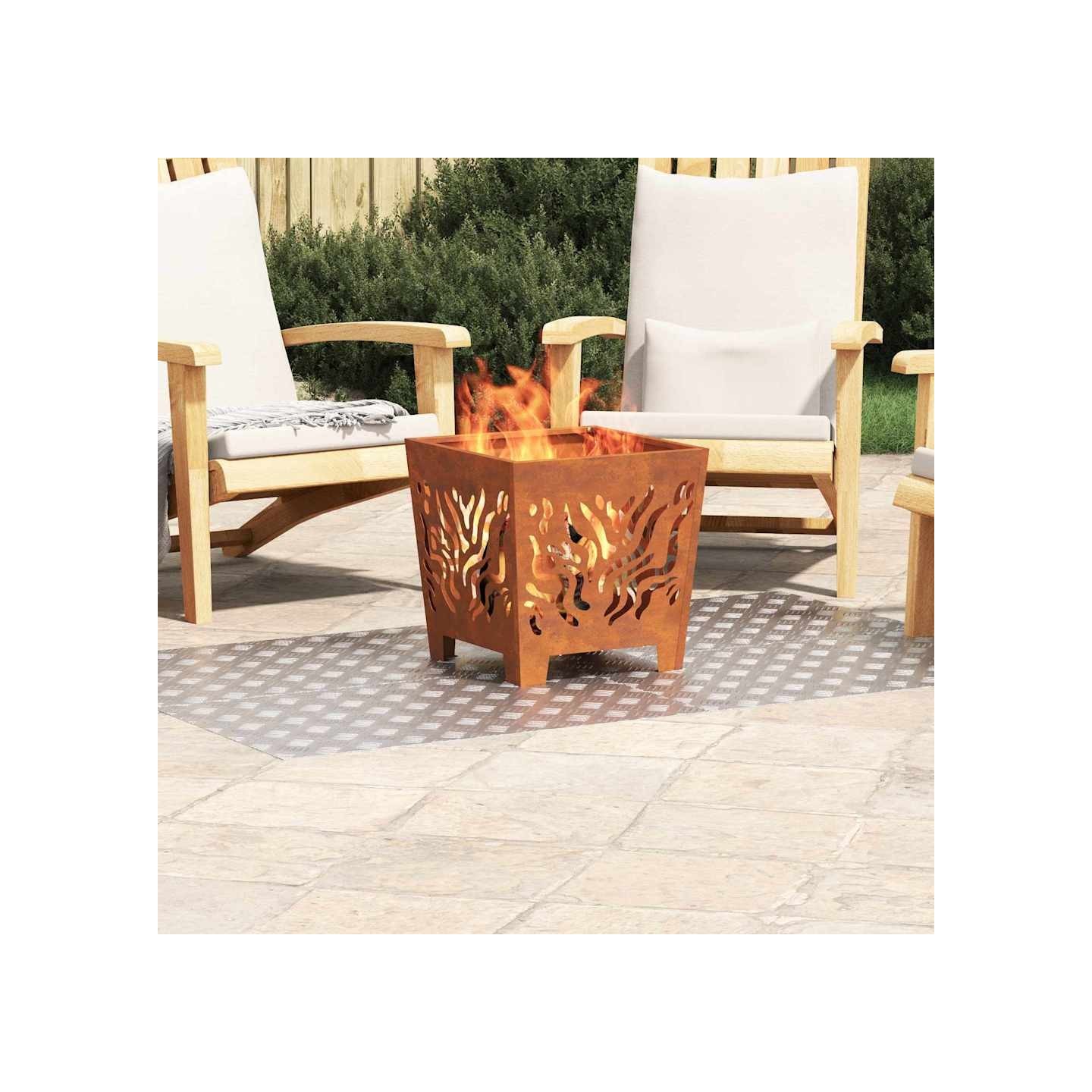 Nez de marche 4 pc 80 x 50 cm Argenté Aluminium Rectangulaire