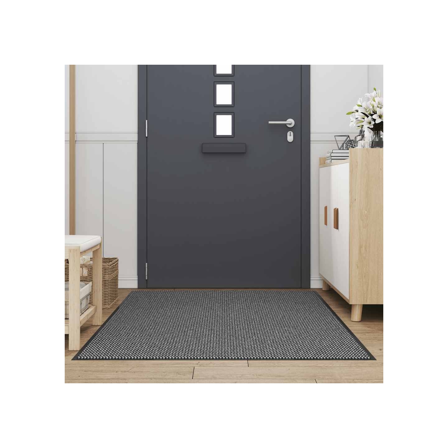 Paillasson anthracite 115x200 cm