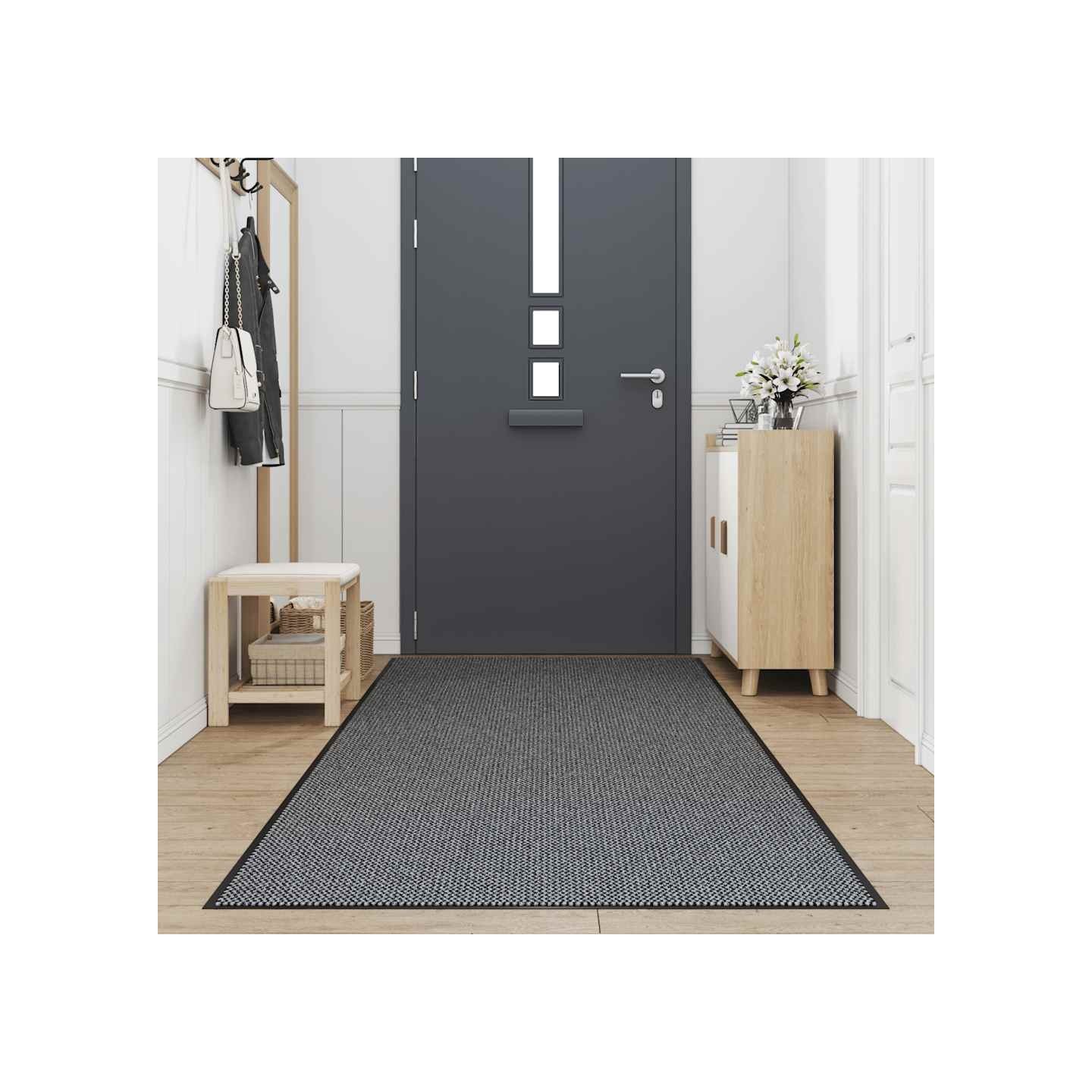 Paillasson anthracite 115x500 cm