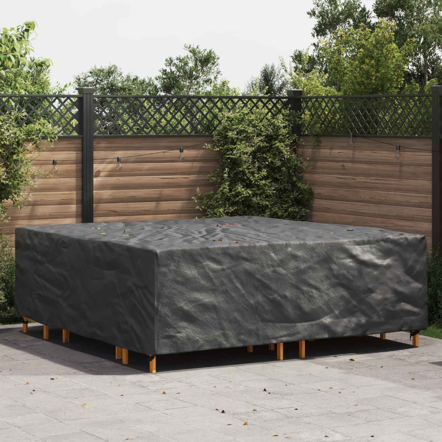 Housse pour meubles Uni Noir 235 x 235 x 70 cm 210D