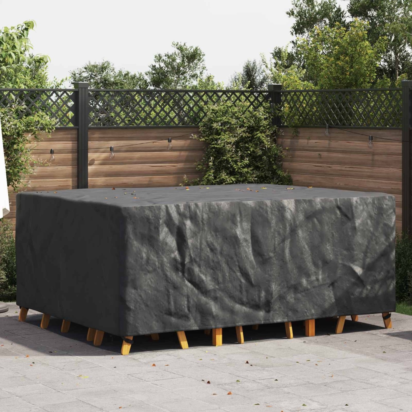 Housse pour meubles Uni Noir 240 x 190 x 90 cm 420D