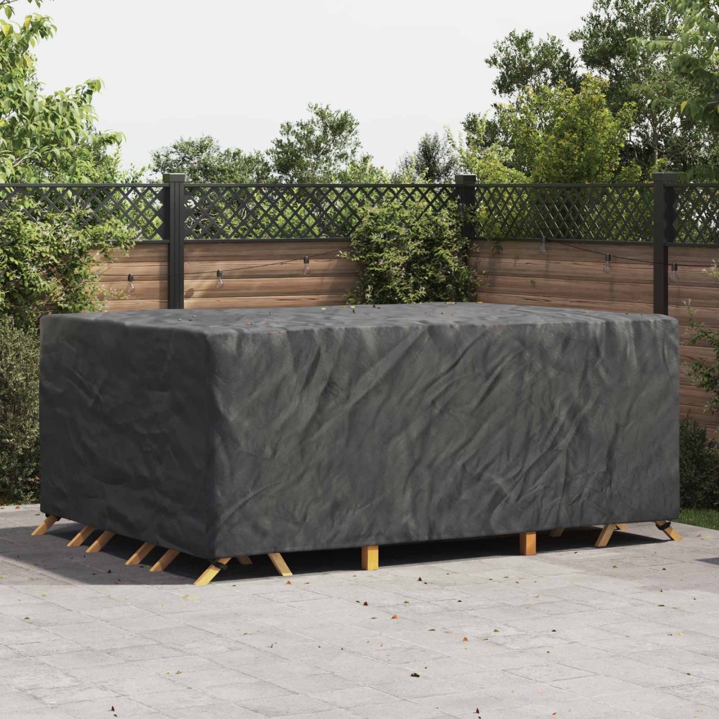 Housse pour meubles Uni Noir 270 x 180 x 90 cm 210D